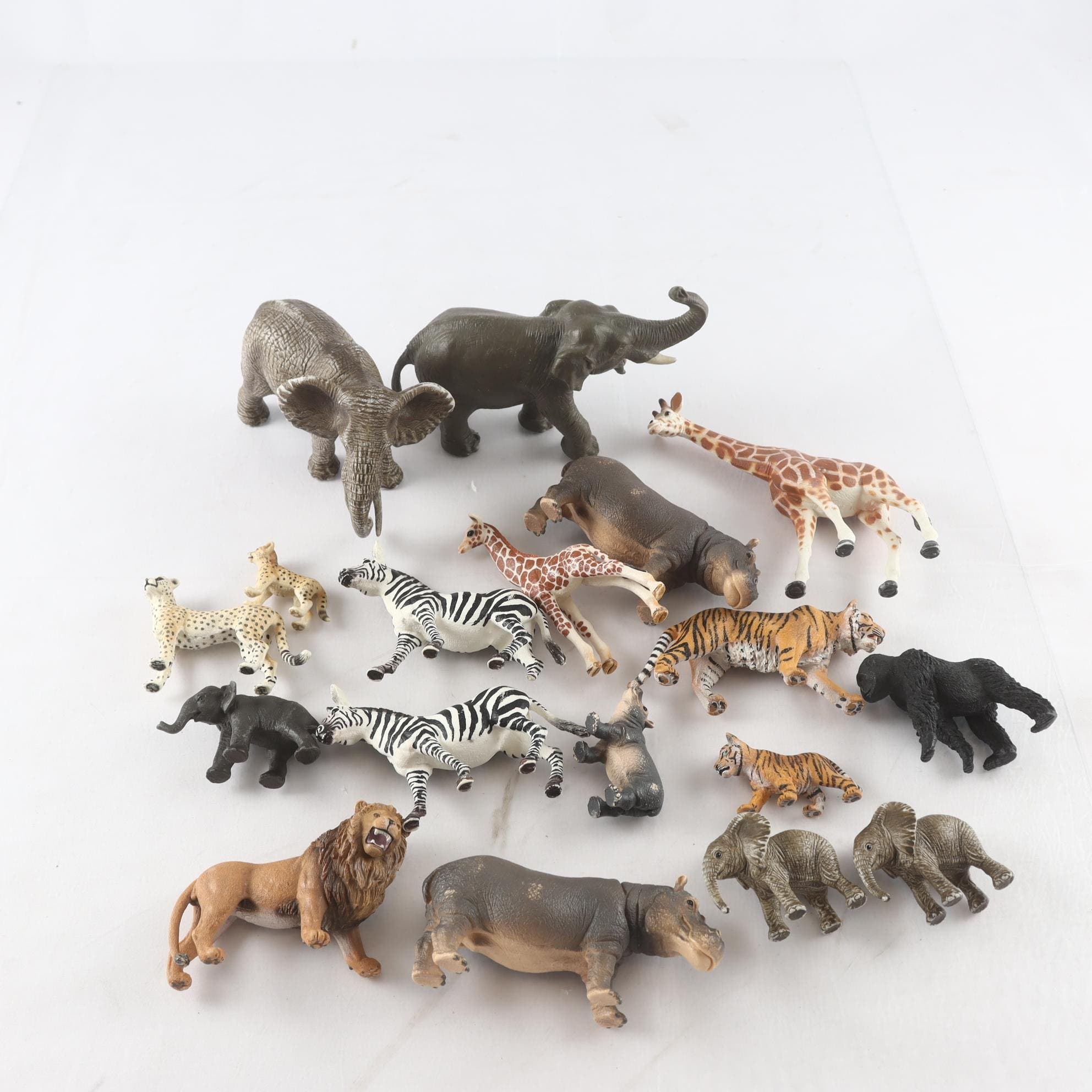 Djur, Schleich, blandat parti.