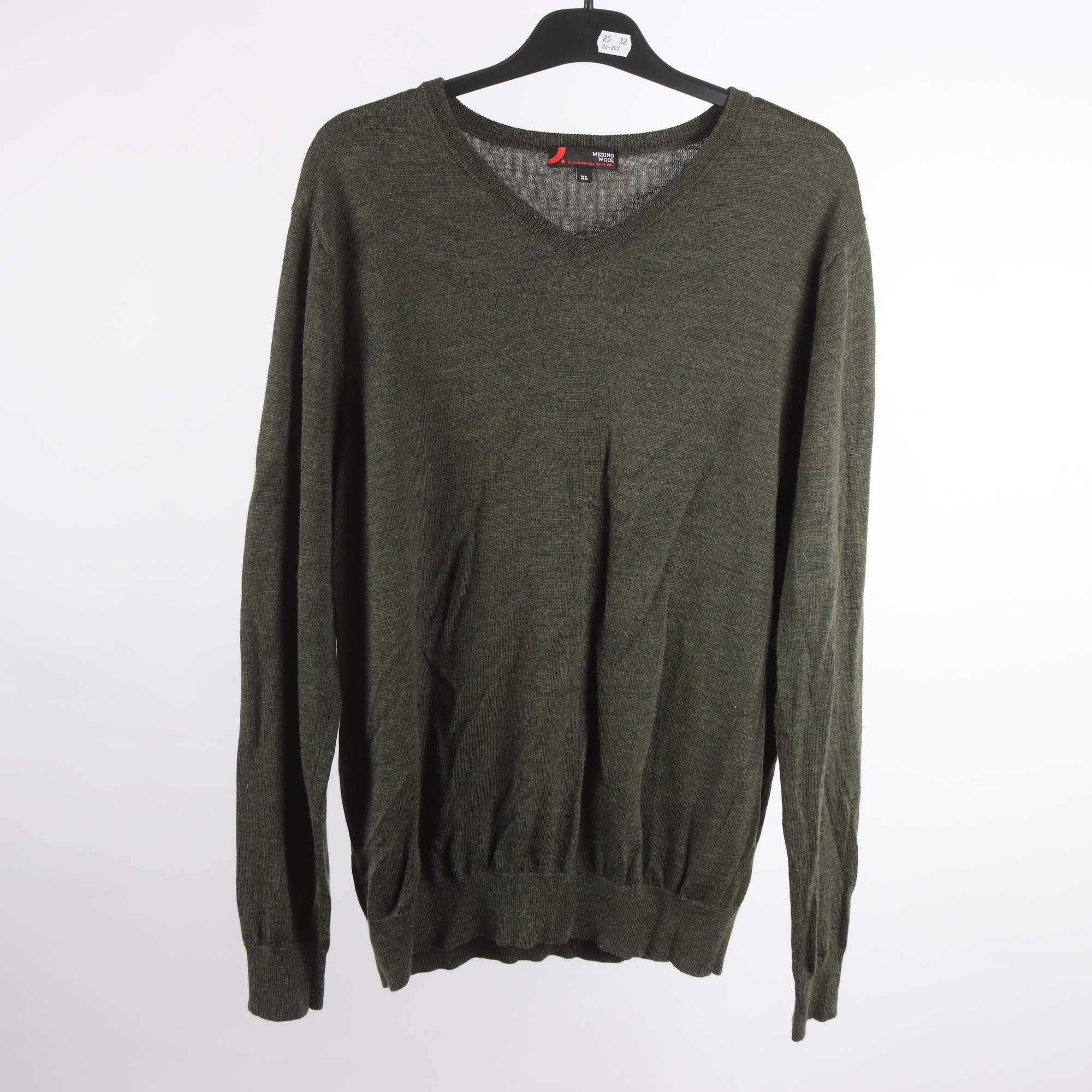 Tröja, Dressmann, 100% merinoull, stl. XL