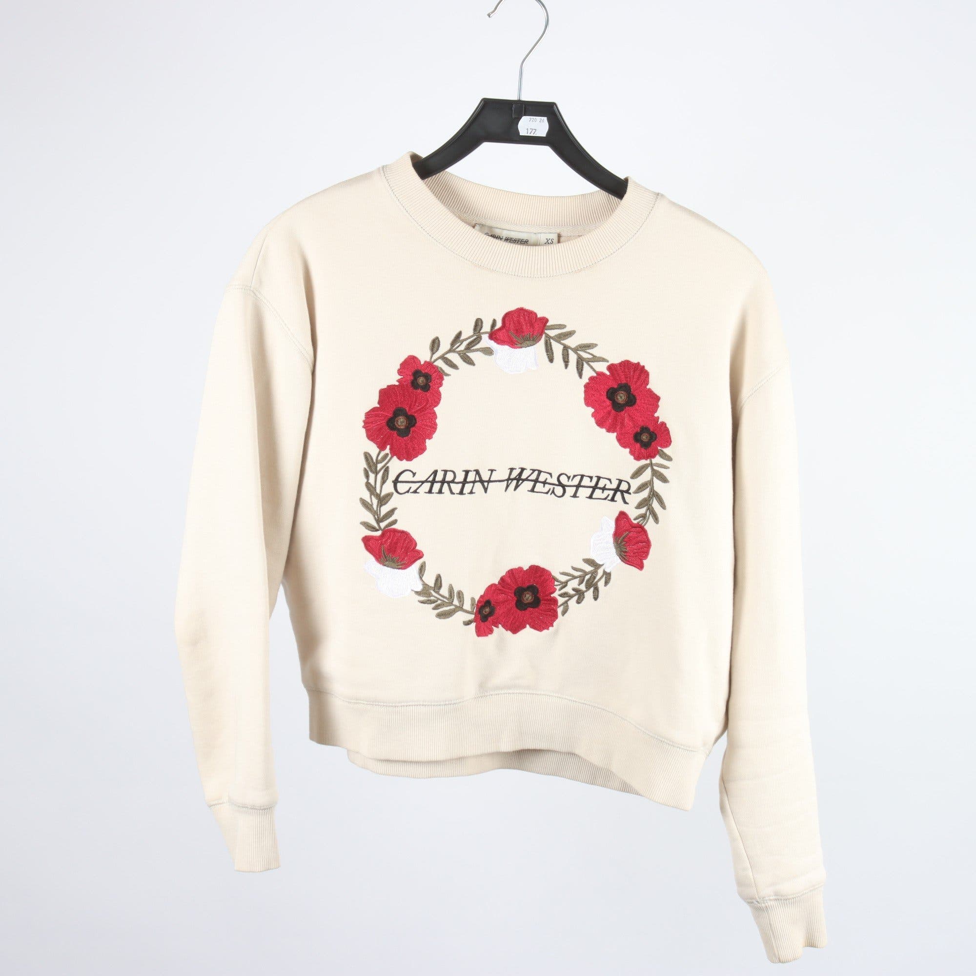 Sweatshirt, Carin Wester, beige, stl. XS