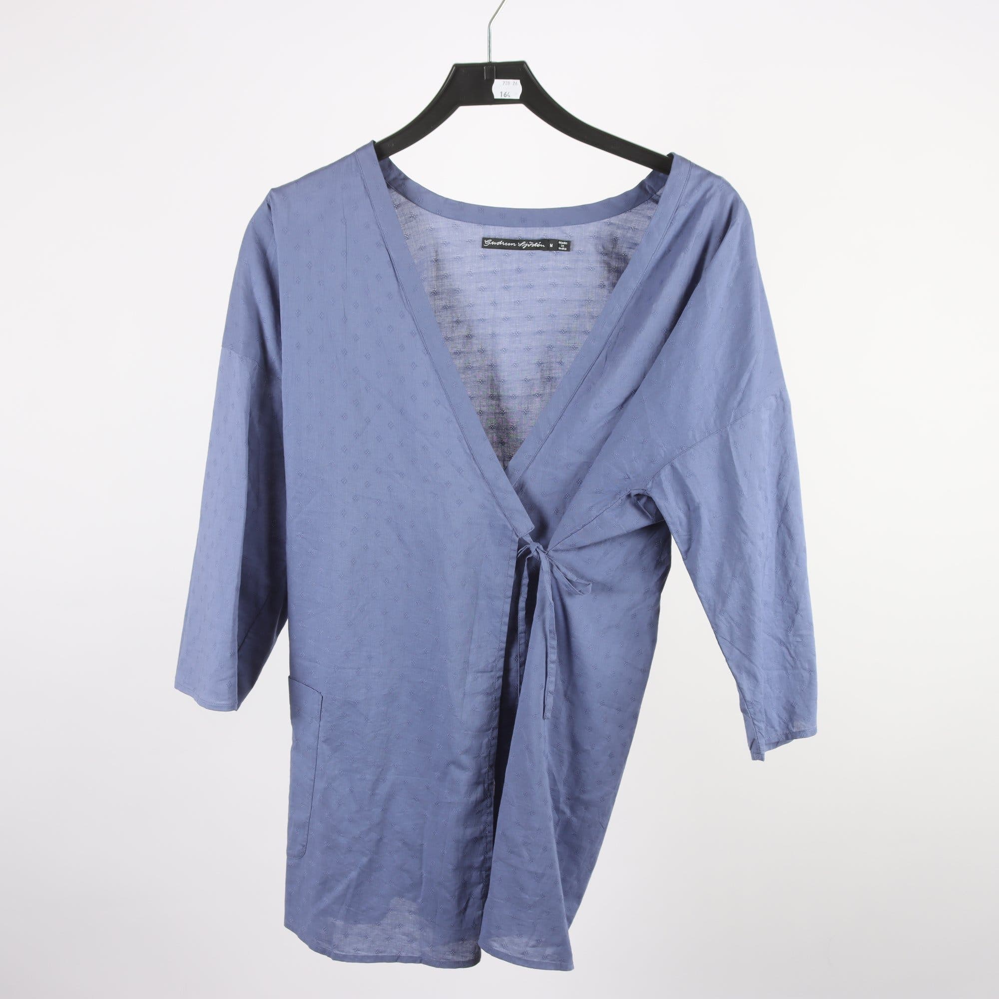 Blus, Gudrun Sjödén, blå, stl. M