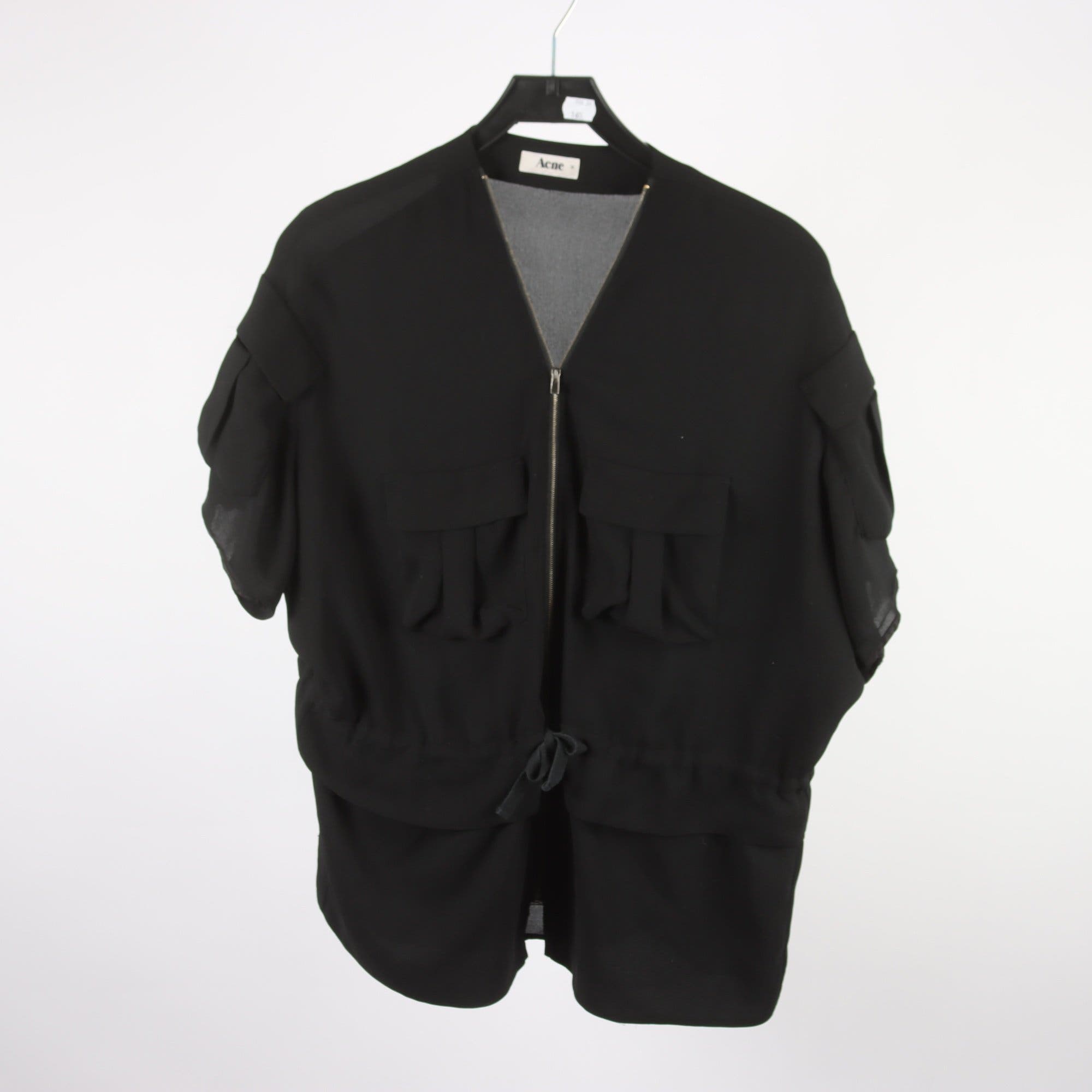 Blus, Acne , svart, stl. 36