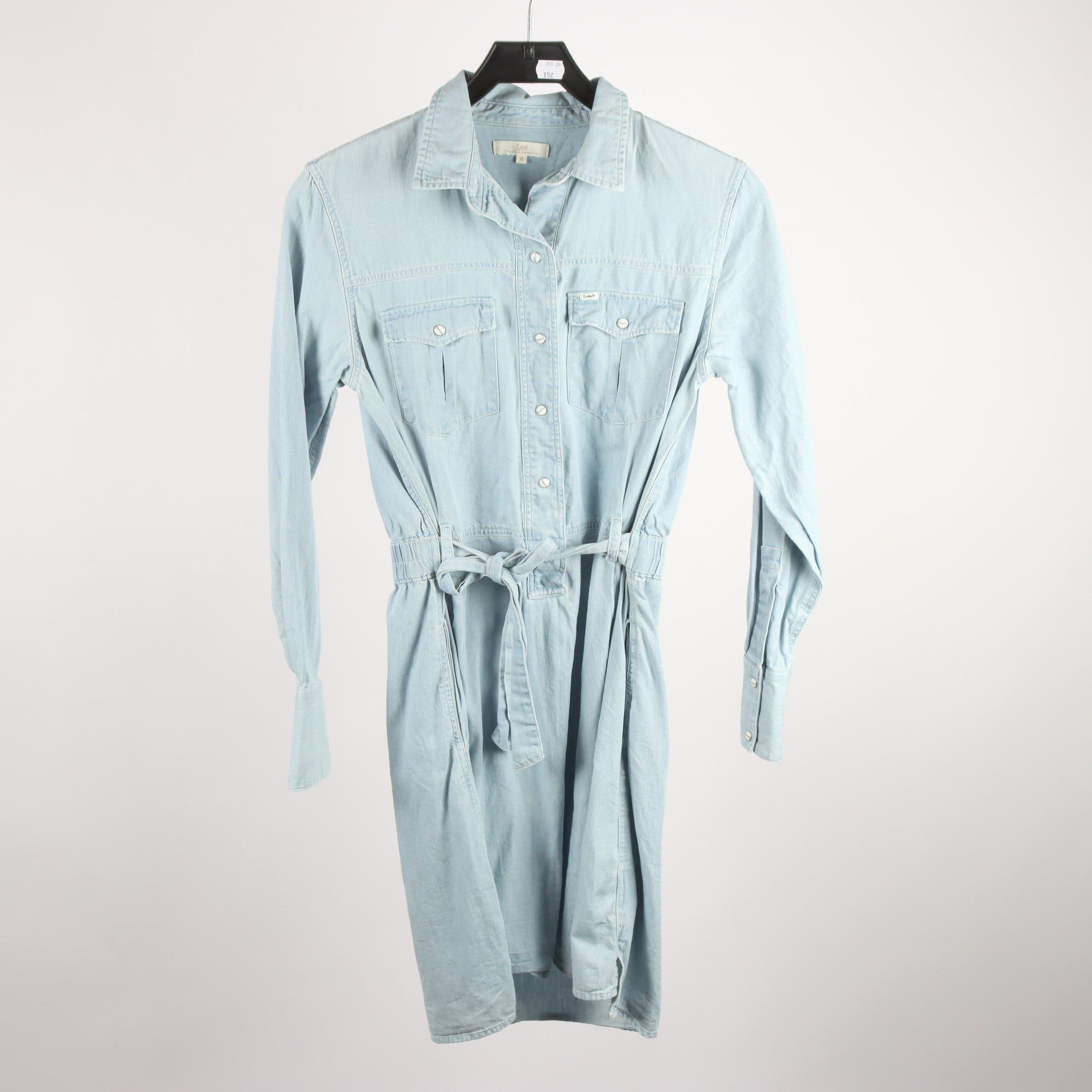 Jeansklänning, Lee, blå, stl. XS