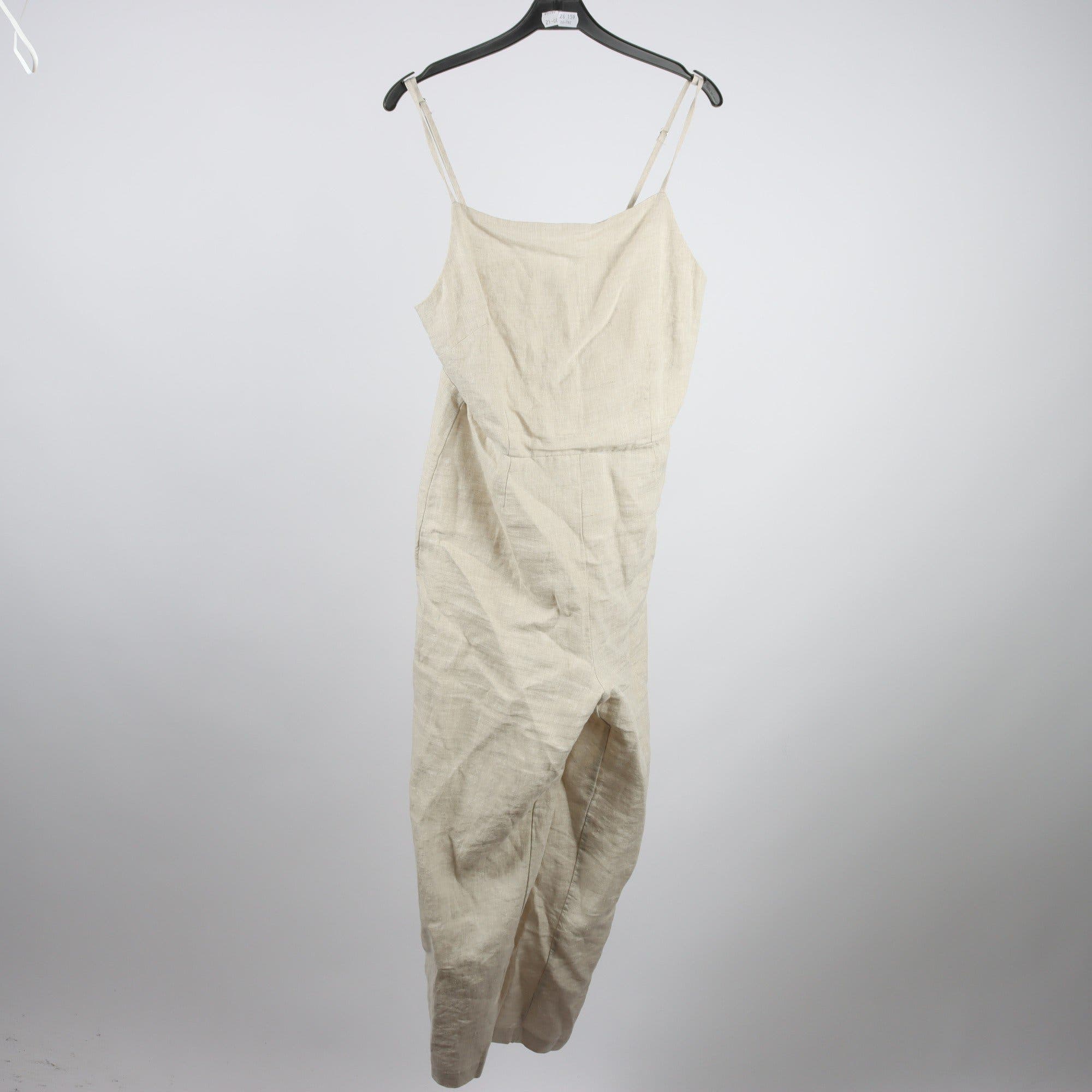 Byxdress, H&M, 100% lin, stl. 40