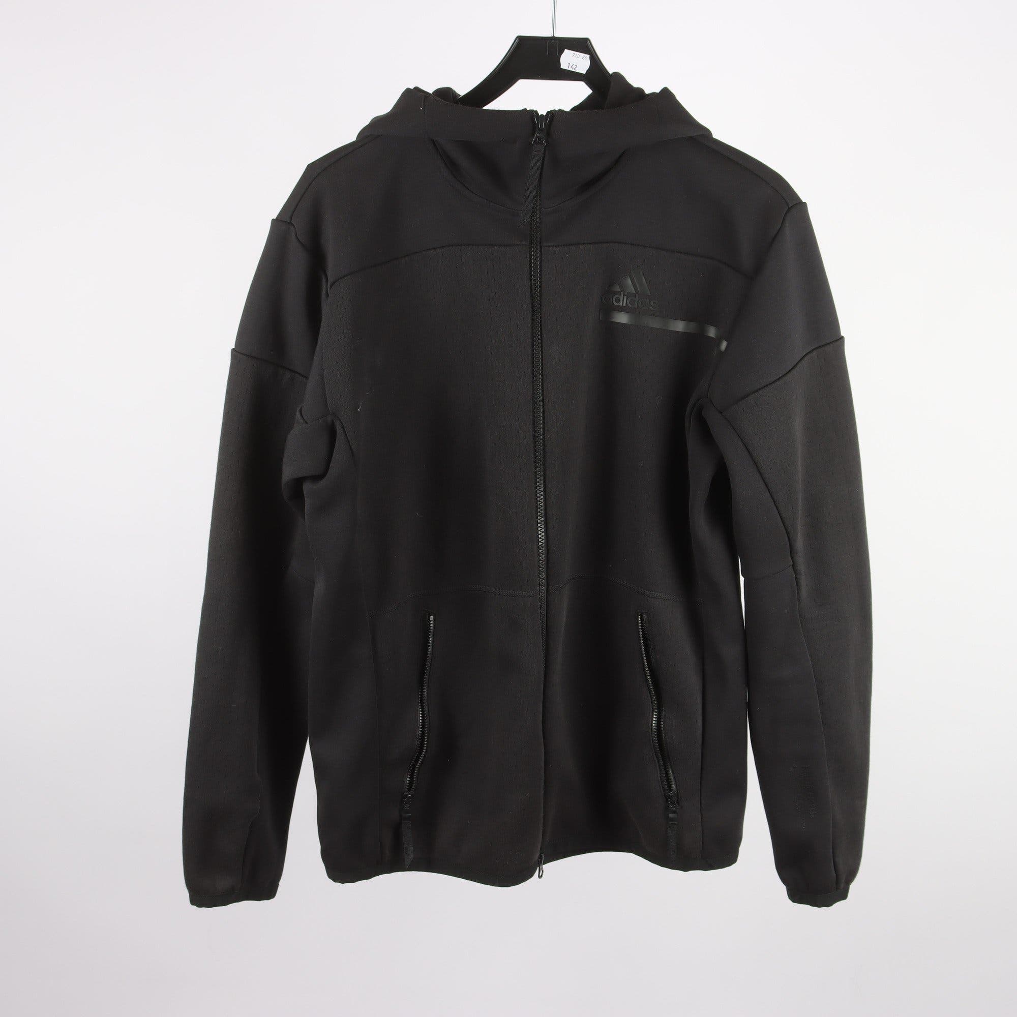 Sporthoodie, Adidas, svart, stl. M