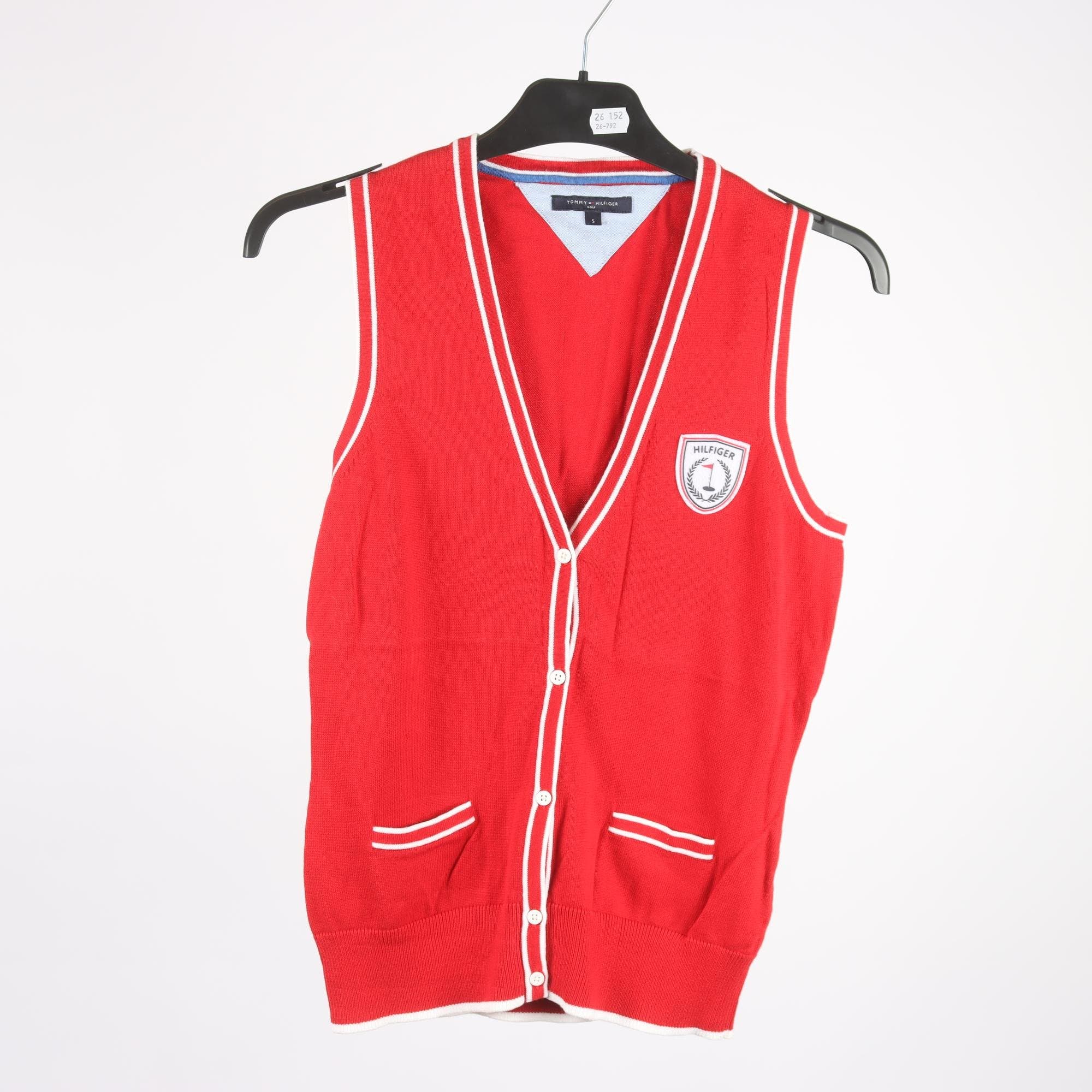 Stickad väst, Tommy Hilfiger, stl. S
