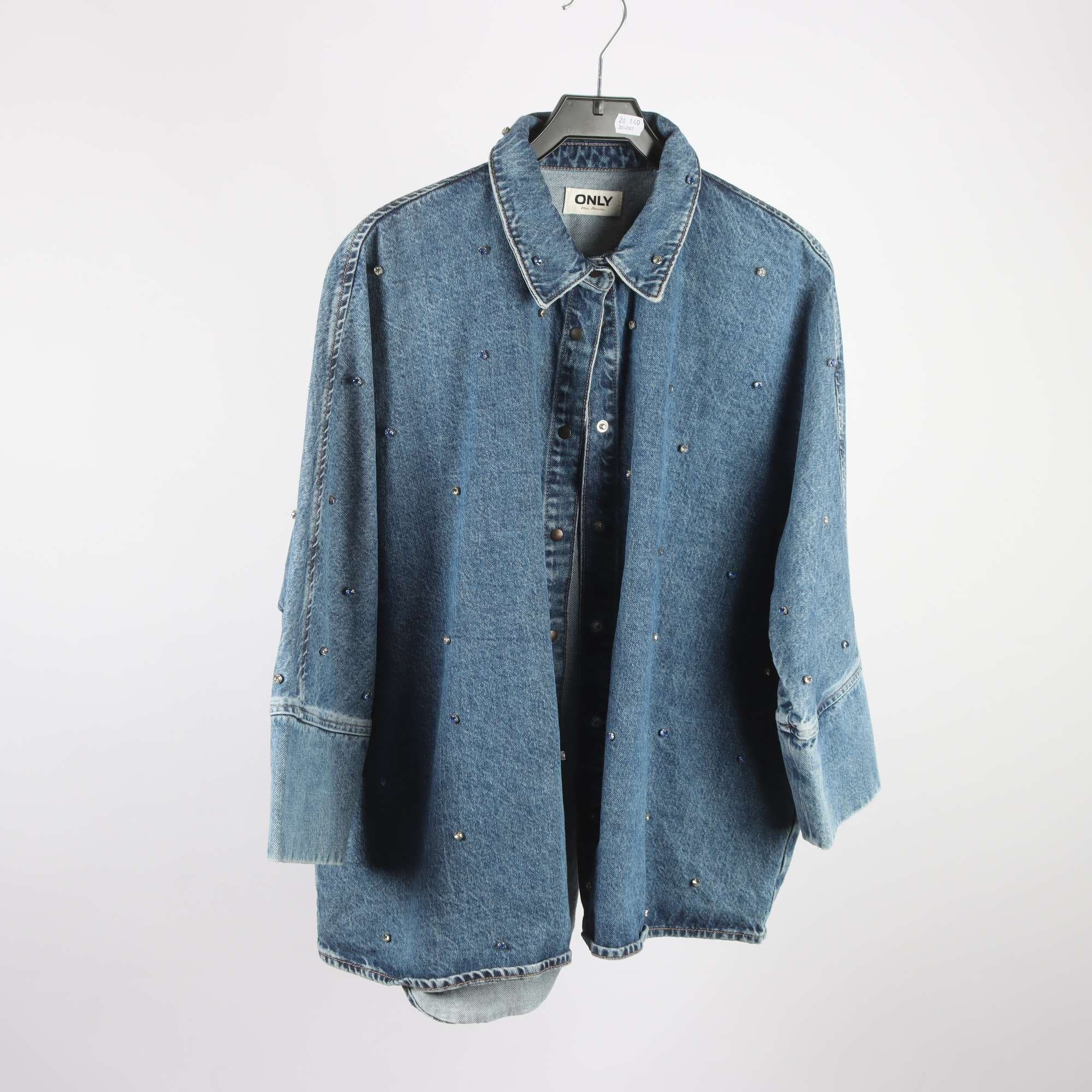 Jeansskjorta, Only, stl. L