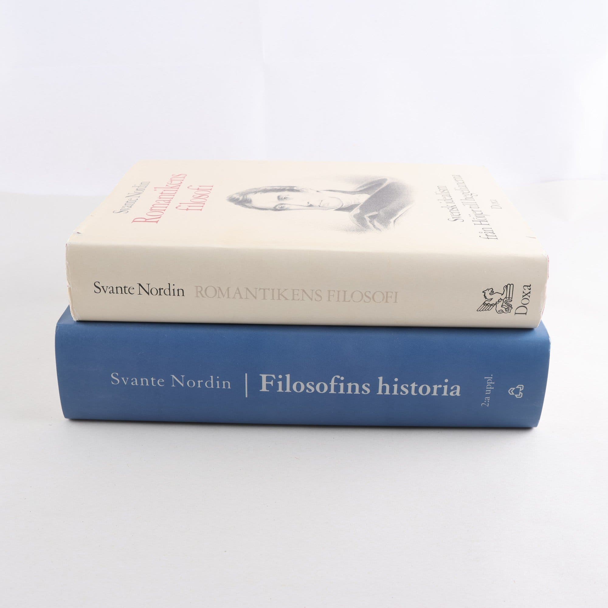 Svante Nordin, Romantikens filosofi + Filosofins historia