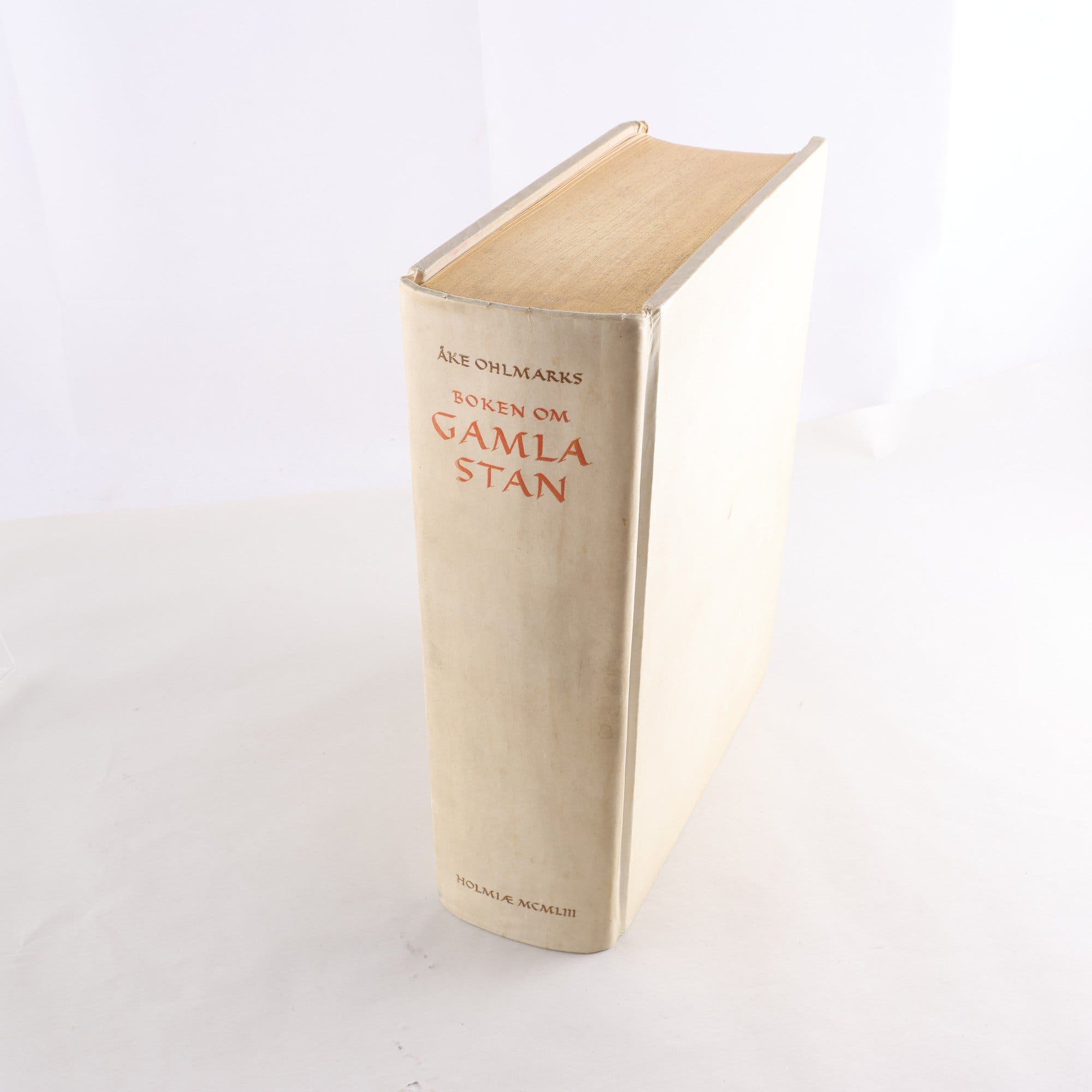 Åke Ohlmarks, Boken om Gamla Stan. Samfraktas ej