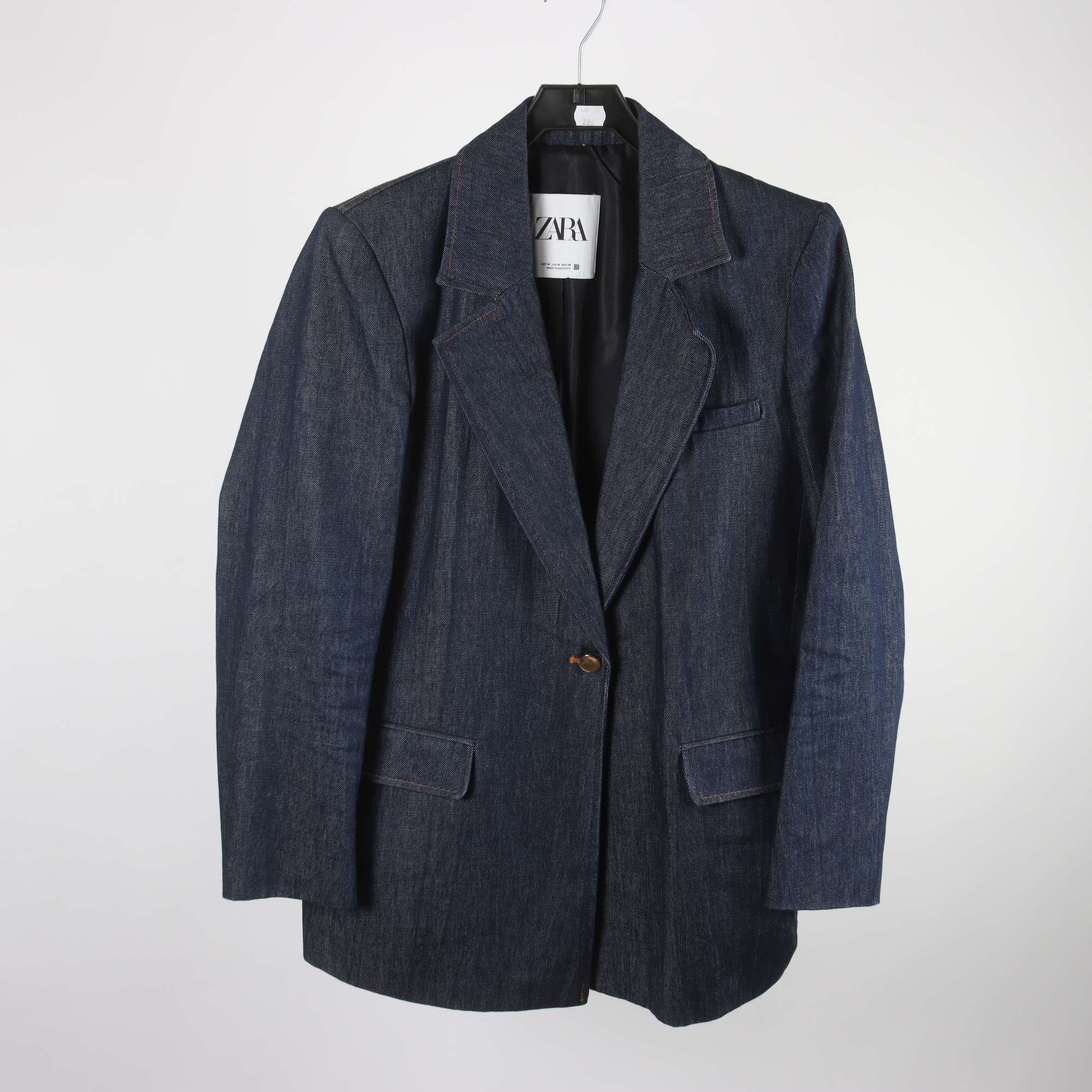 Jeanskavaj, Zara, blå, stl. M.