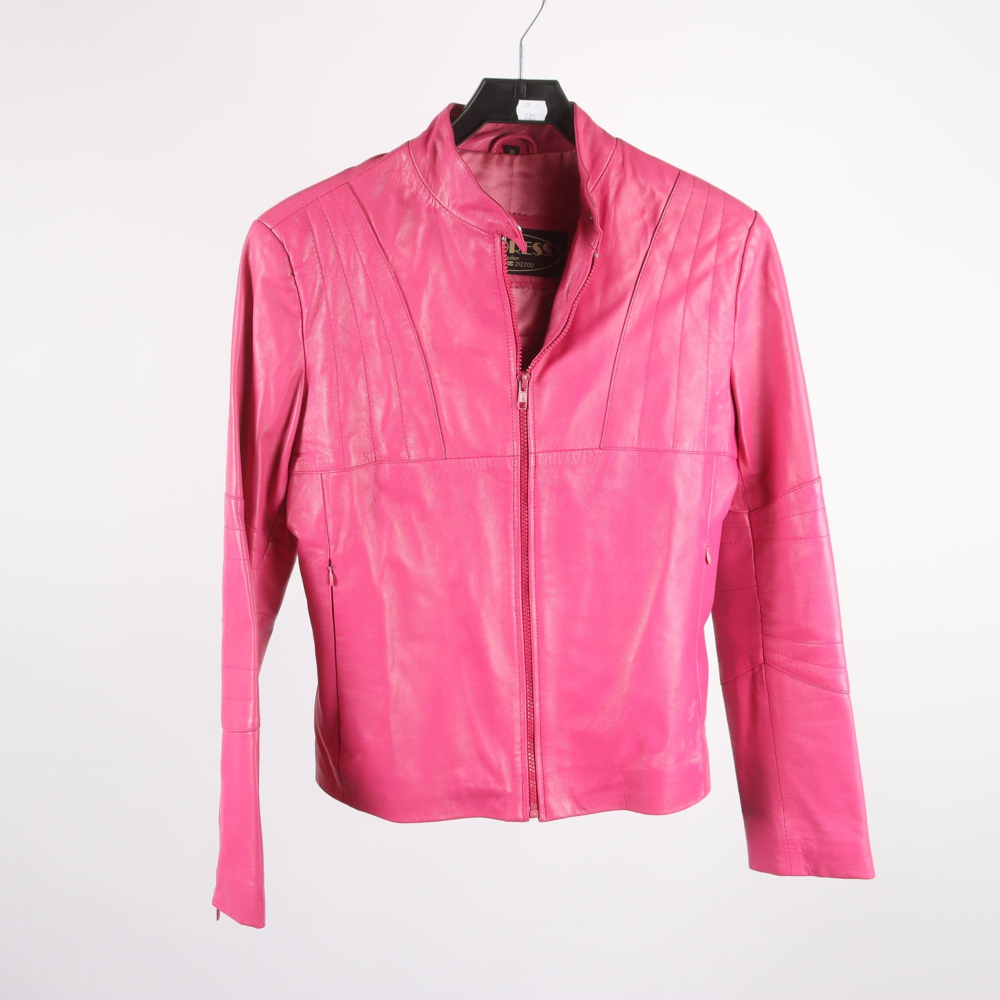 Skinnjacka, Amoress, rosa, stl. 36.