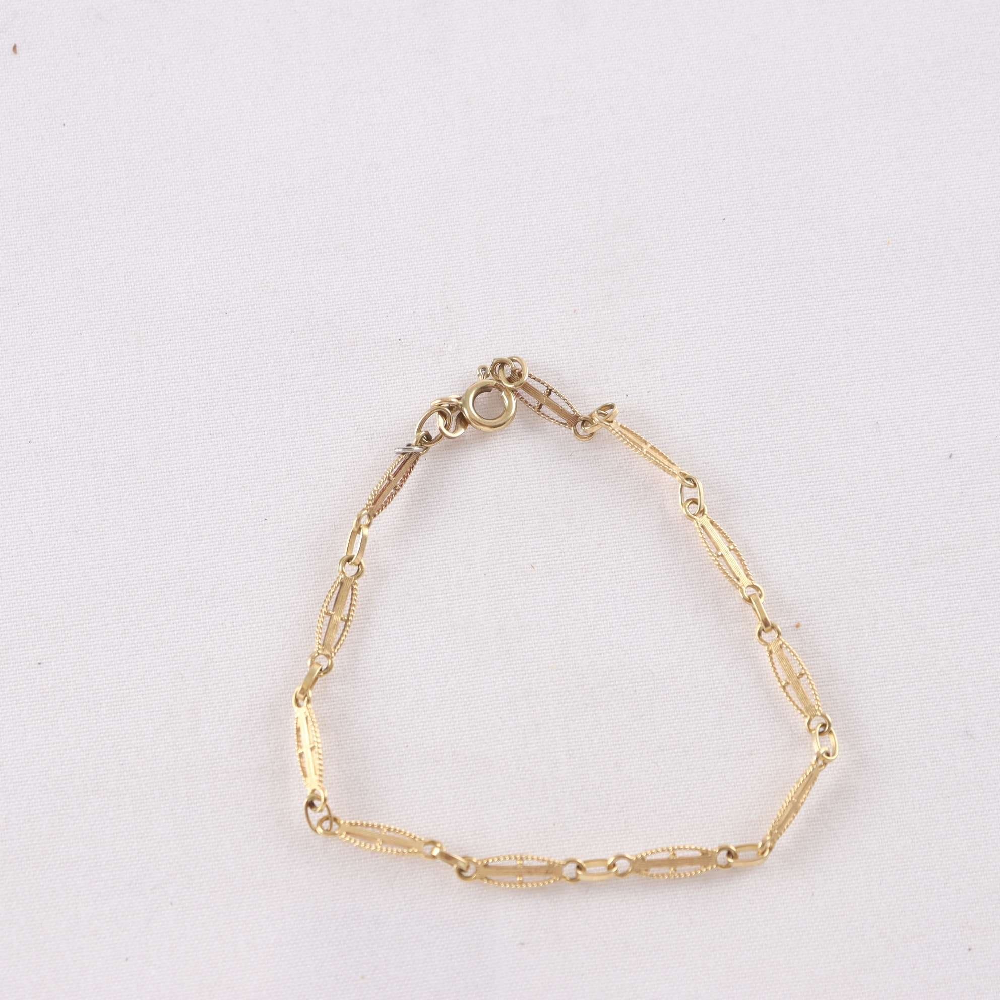 Guldarmband, 18K
