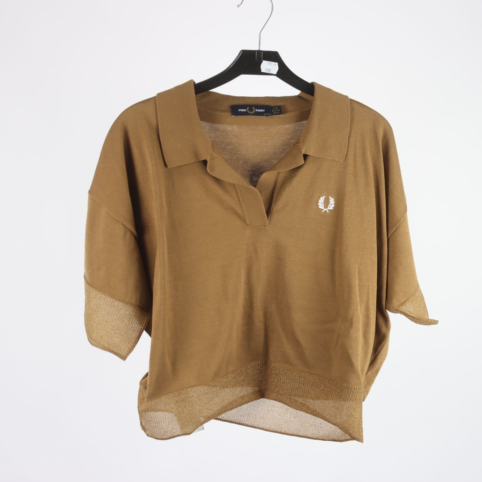 Tröja, Fred Perry, brun, 38