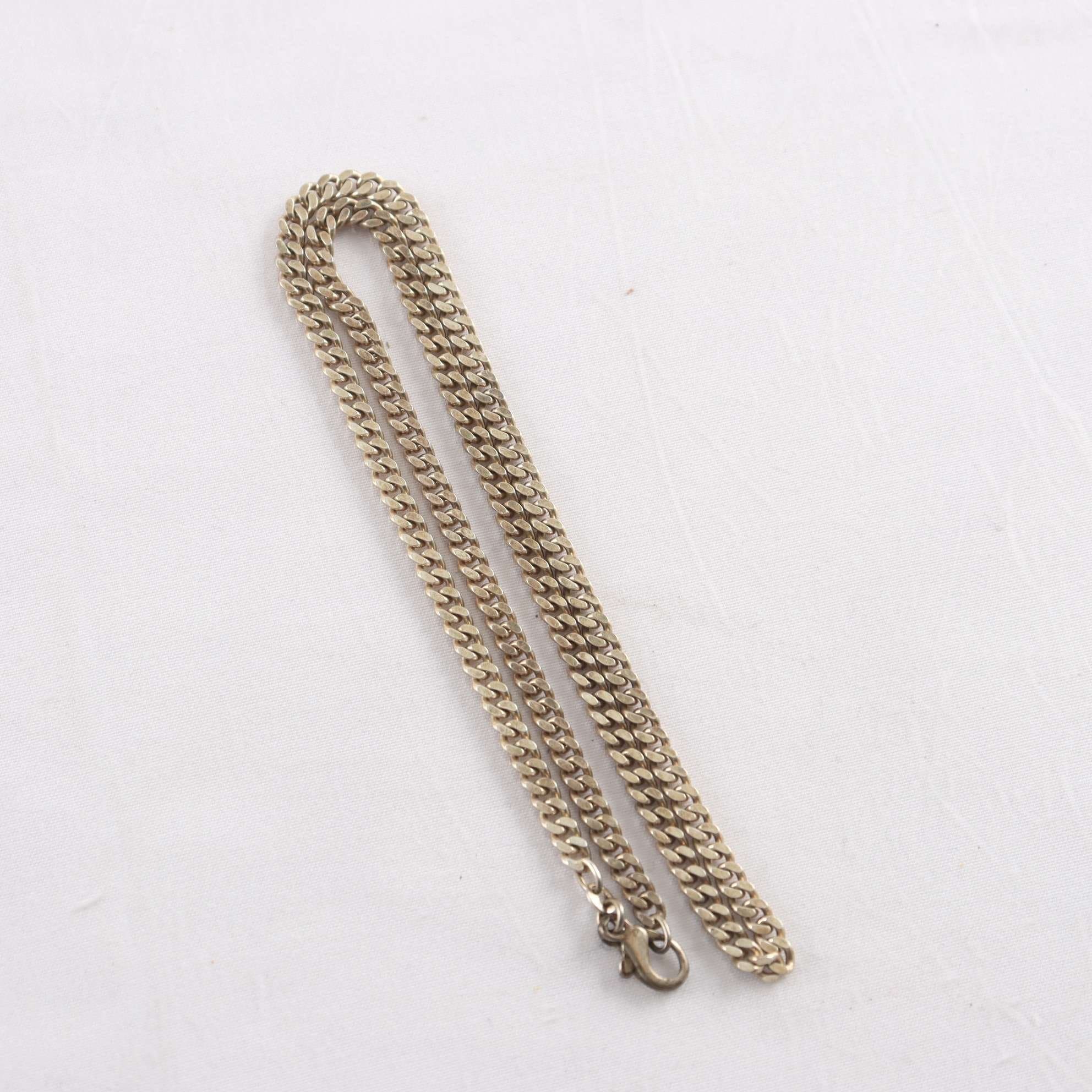 Pansarlänk, silver 925.