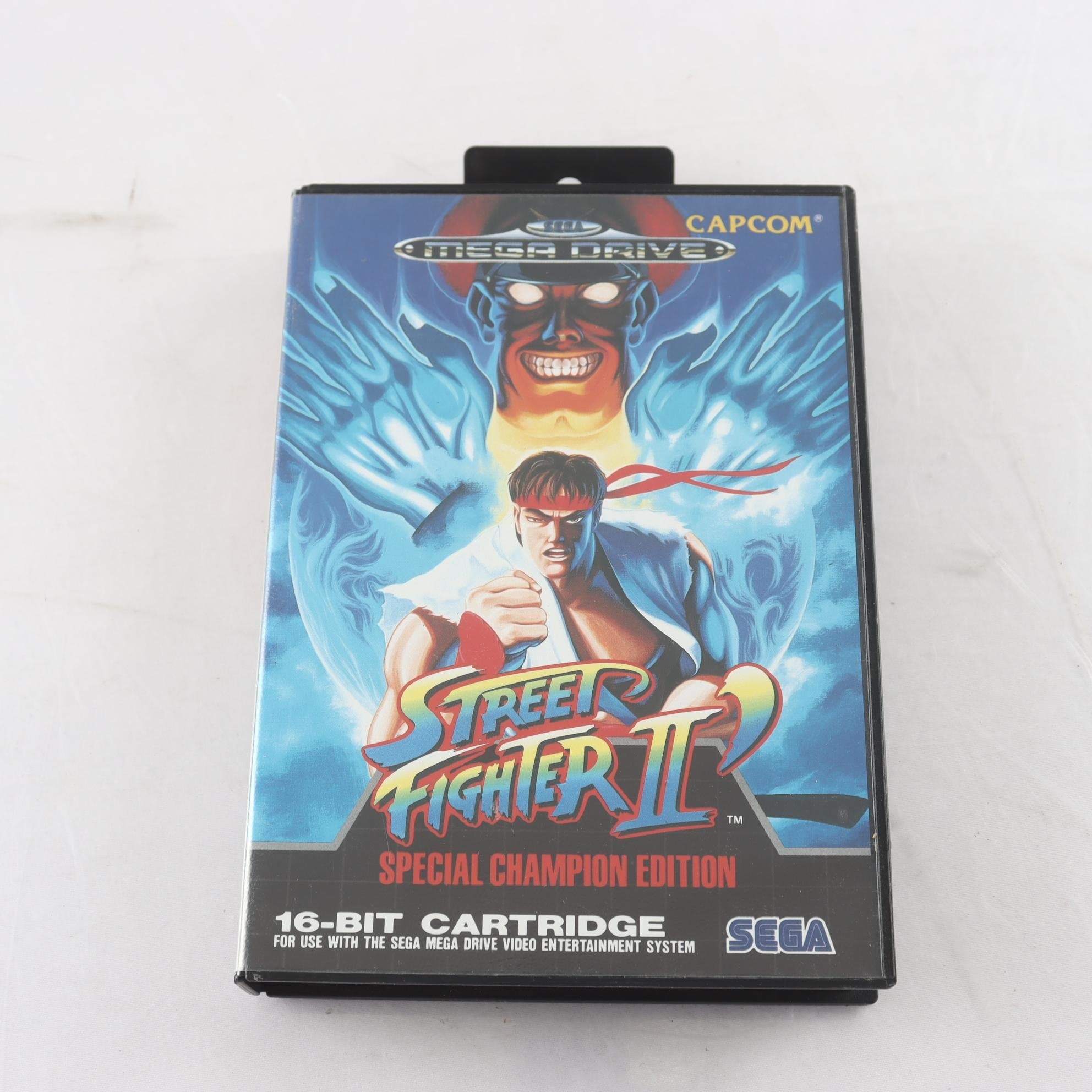 Spel till Sega Megadrive, Street fighter II special champion edition.