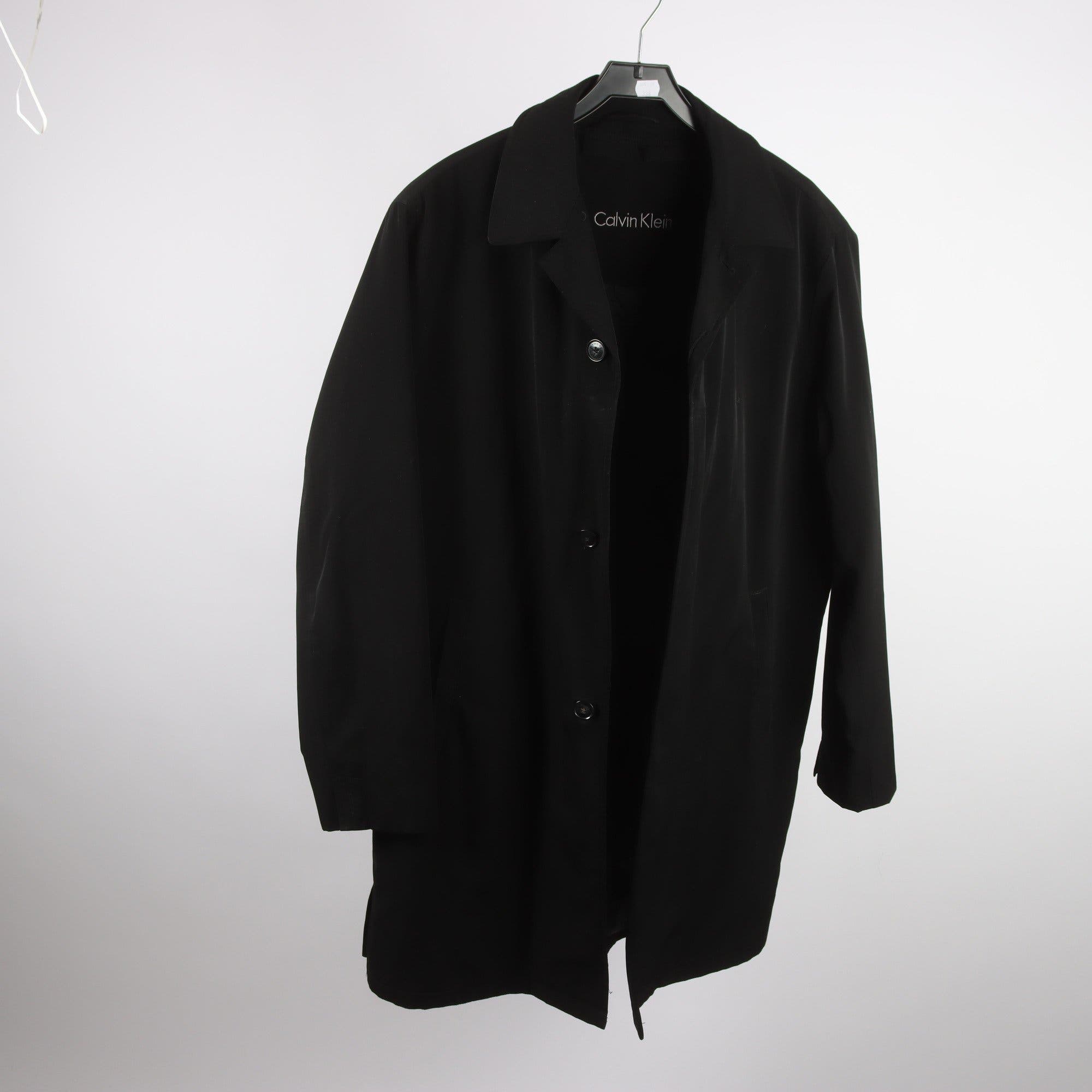 Vår/vinter rock, Calvin Klein, svart, stl. 46 L.