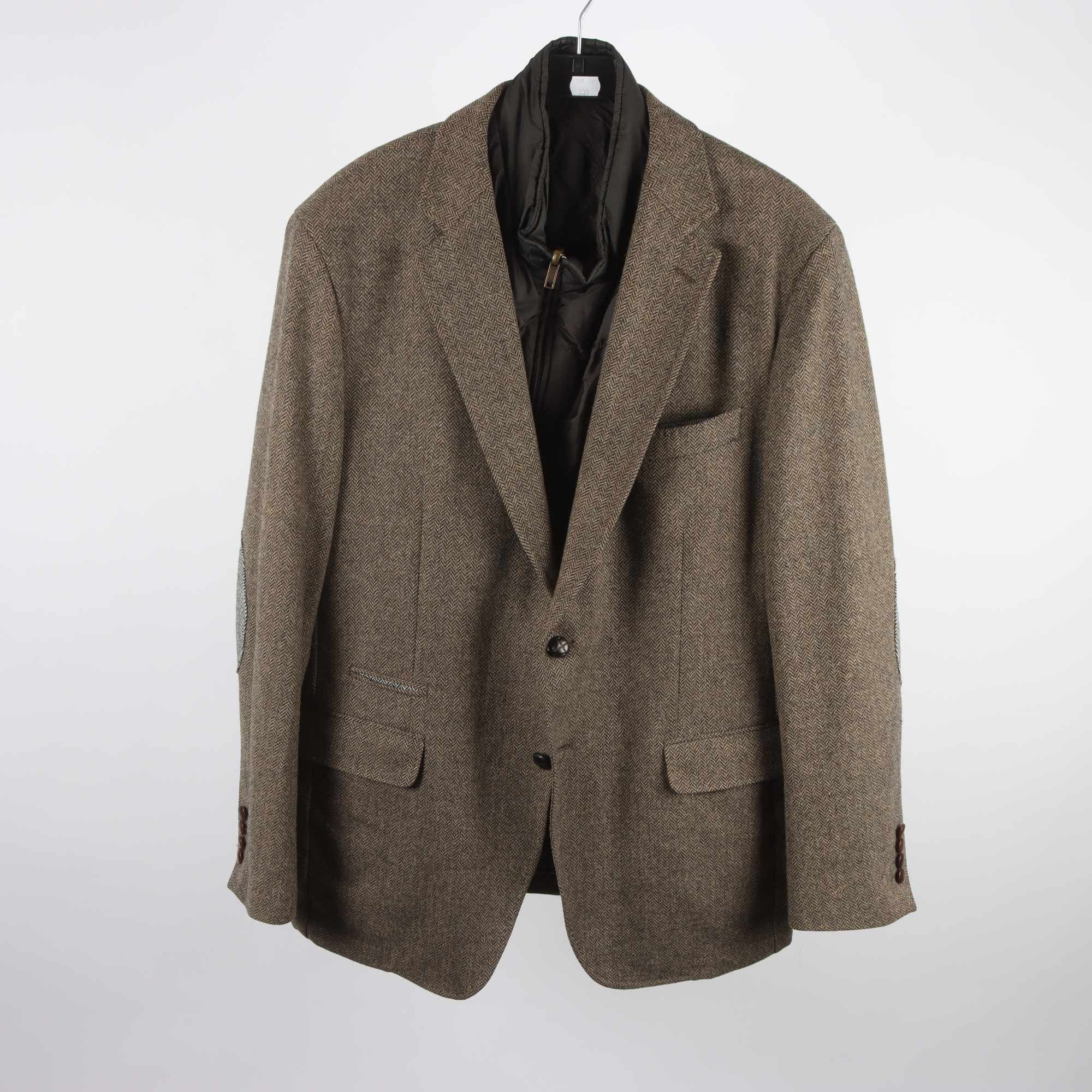Kavaj, Charles Tyrwhitt, brun, 100% ull, stl. 44 R.