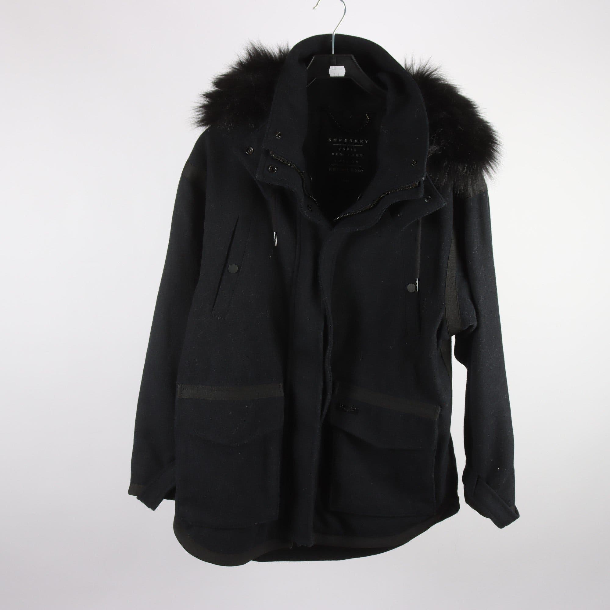 Ulljacka, Superdry, blå, stl. L.