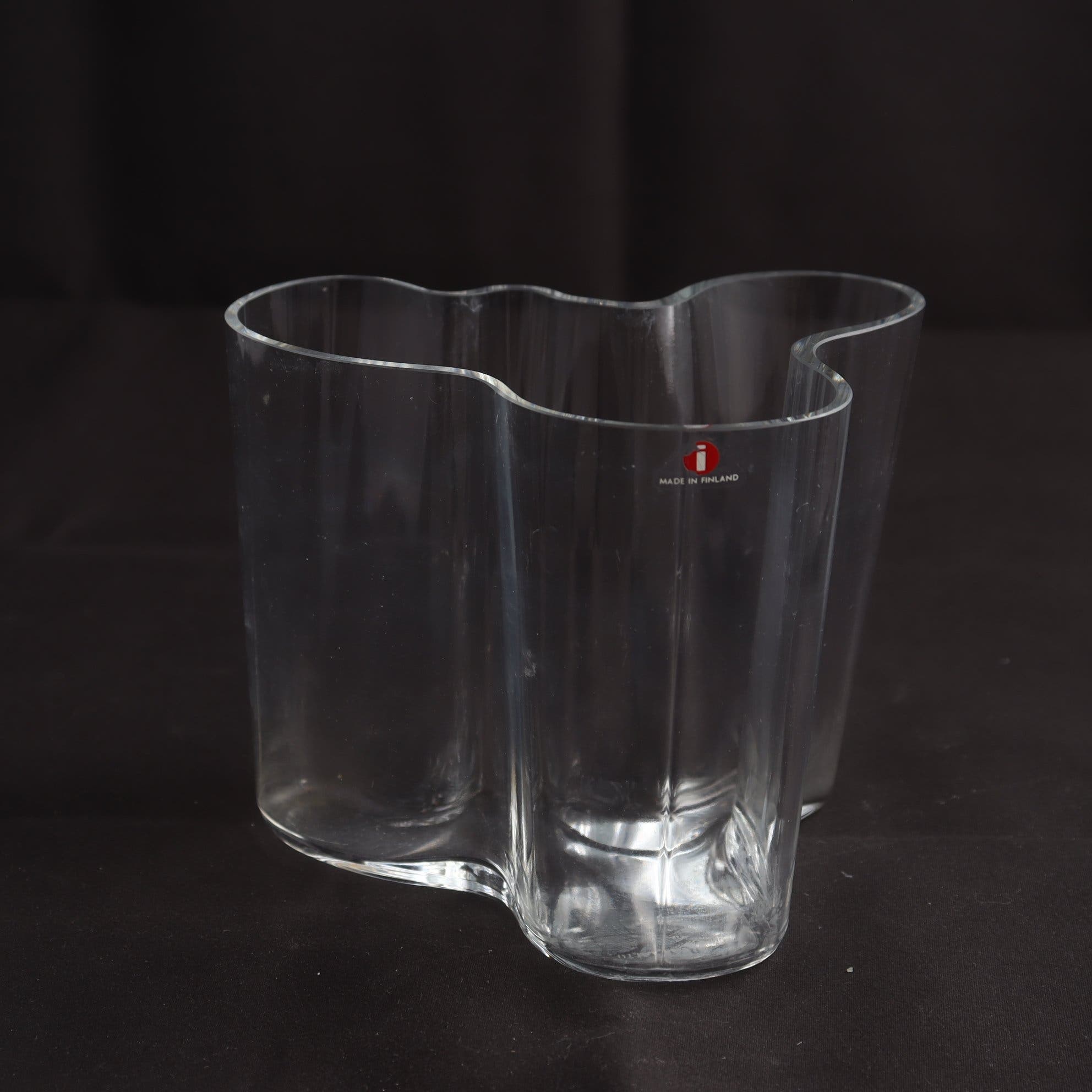 Vas, glas, ”Savoy”, Alvar Aalto, Iittala, Finland