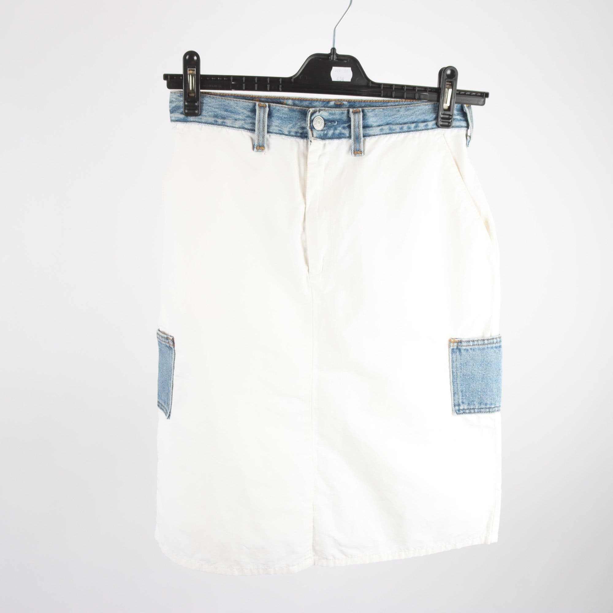 Kjol, Levis, 501, vit, stl. 29″/34.
