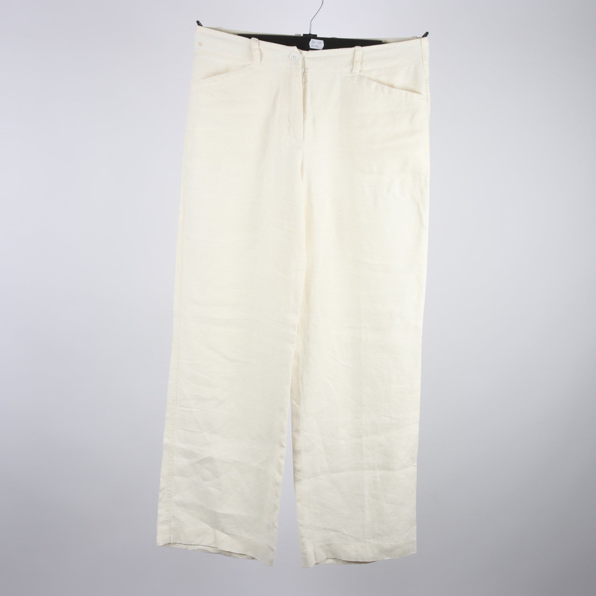 Byxor, Prêt à Porter, 100% lin, stl. 38