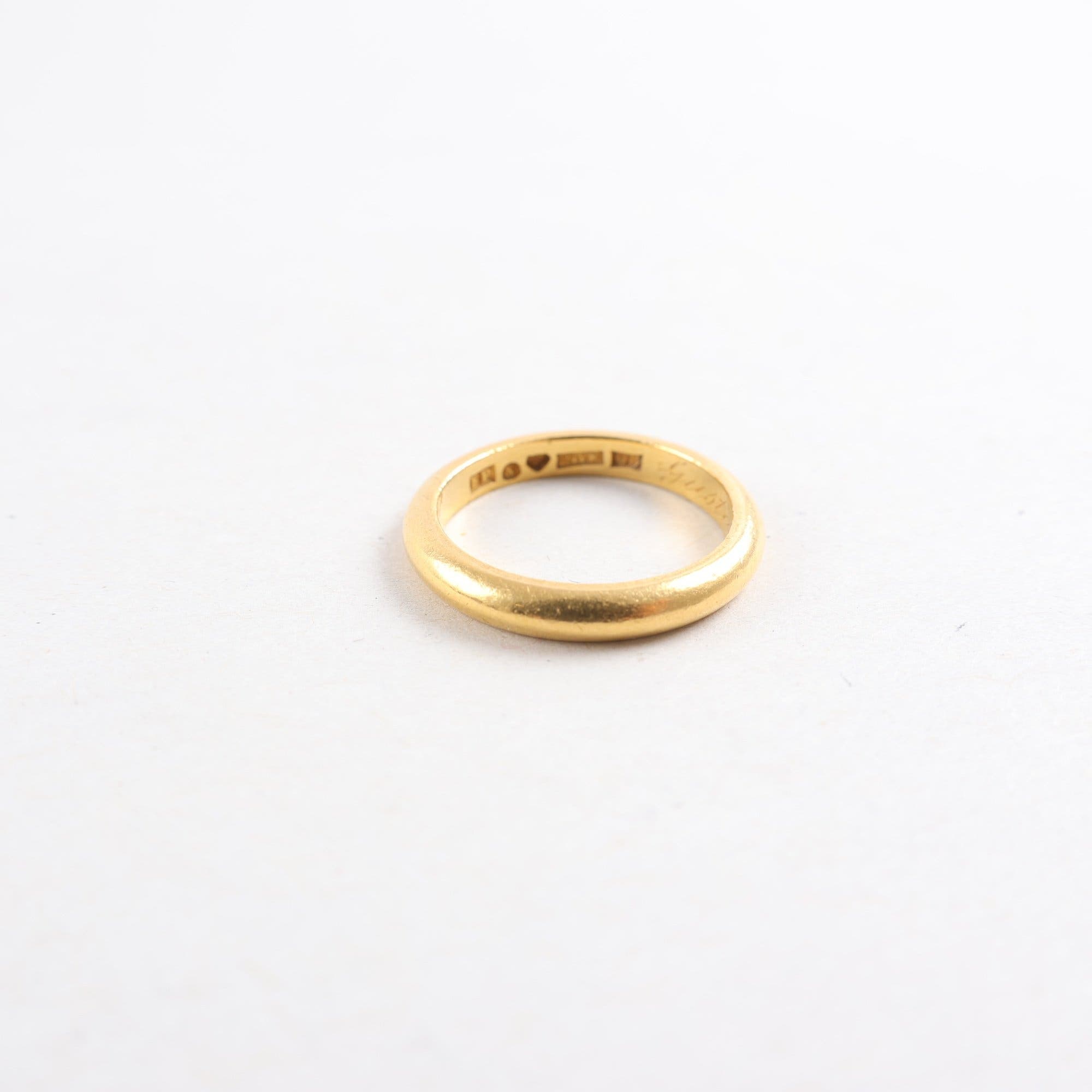 Ring, guld 23K, vikt: 5,2 g