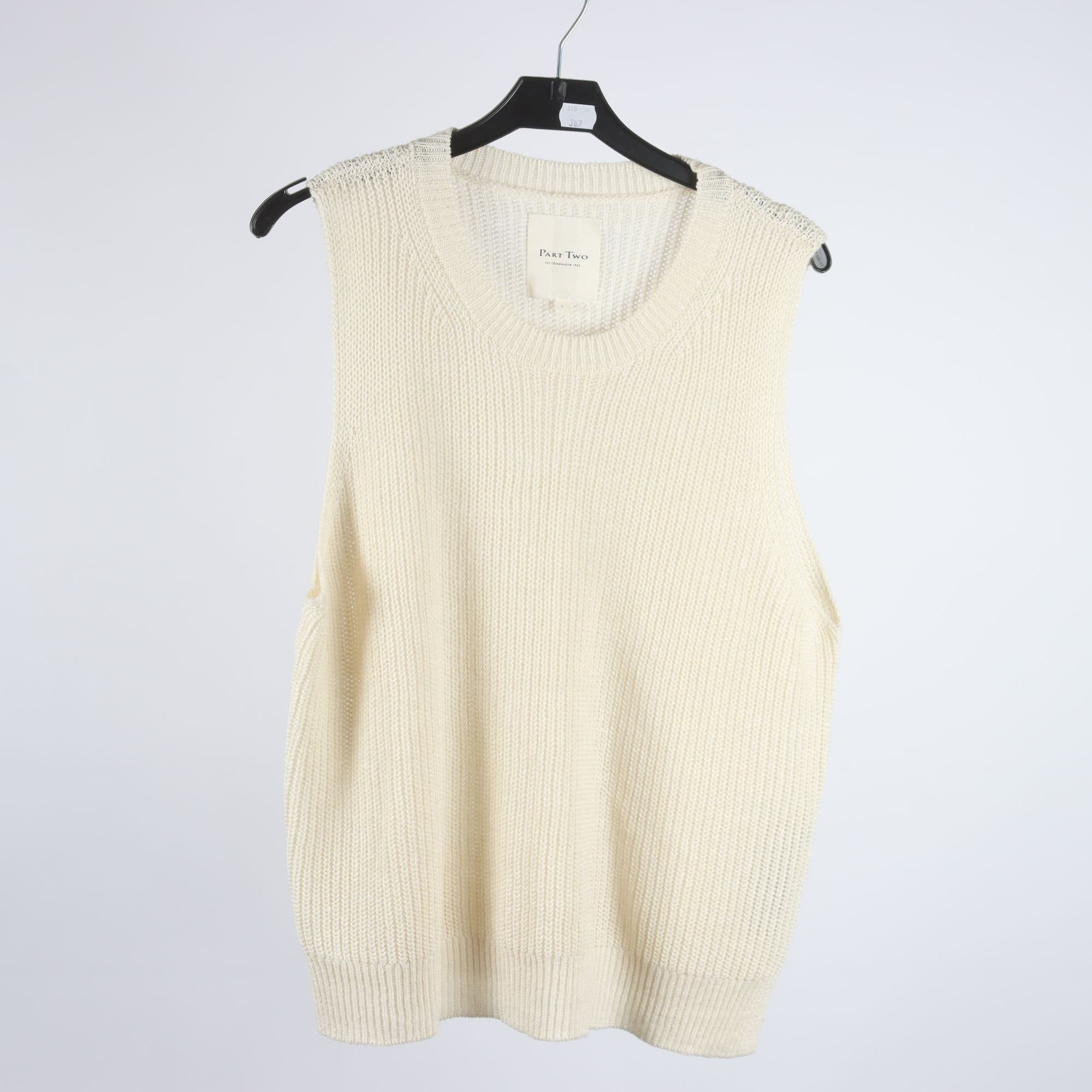 väst, Part Two, beige, stl. L.