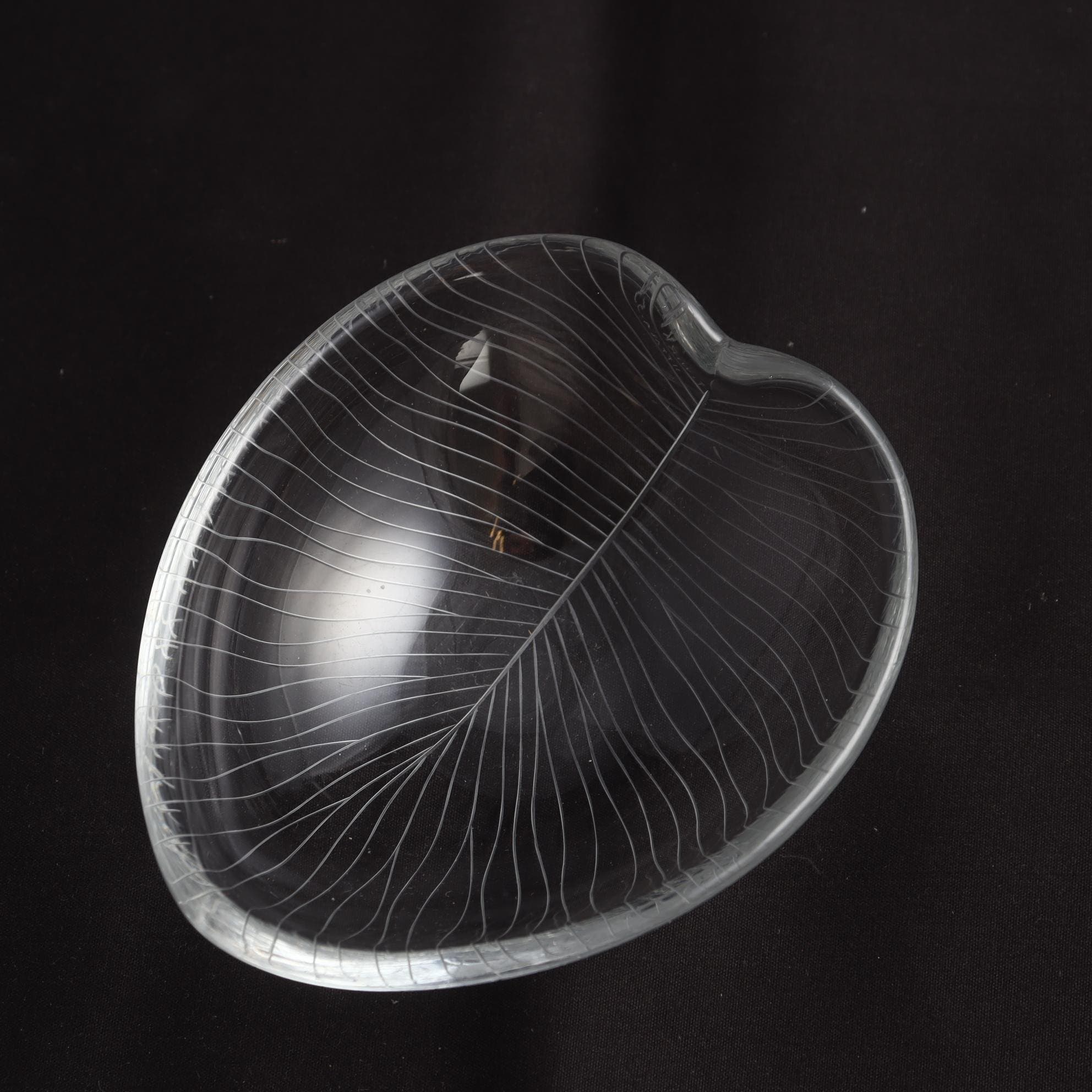 Fat/skål, glas, Tapio Wirkkala, Iittala