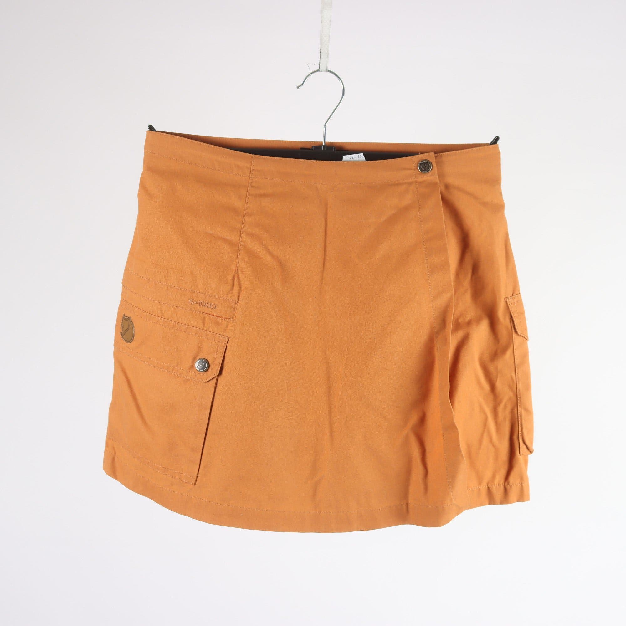 Shorts/kjol, Fjällräven, brun, stl. 38
