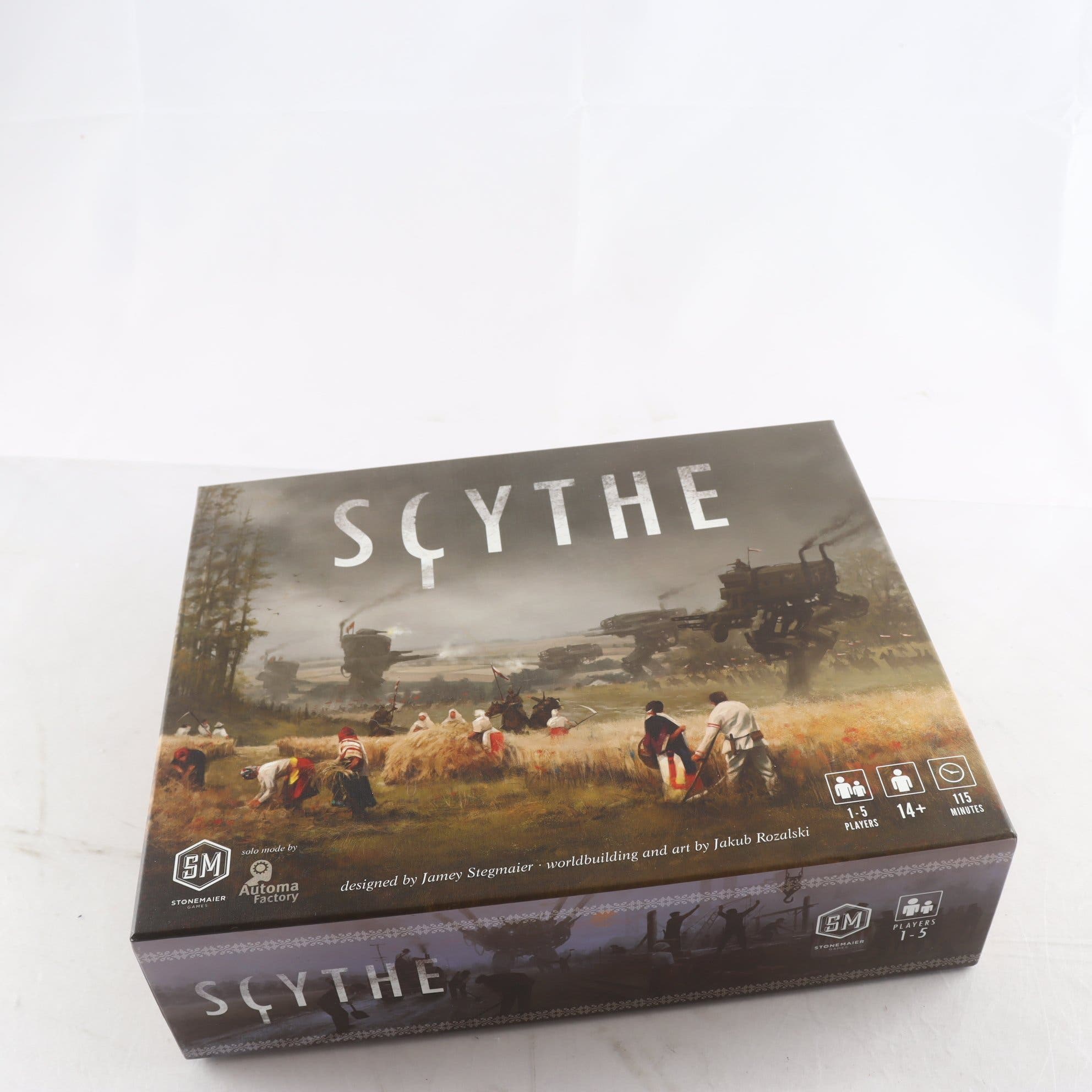 Spel, Scythe, stonemaier games. Samfraktas ej.