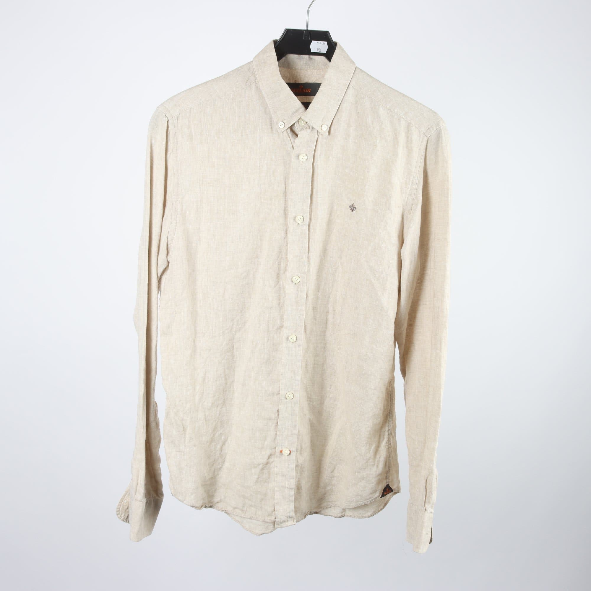 Skjorta, Morris, beige, 100% linne, stl. S