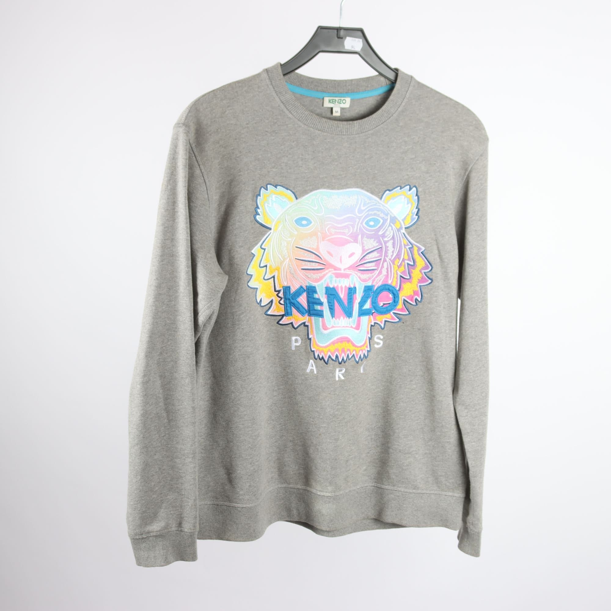Sweatshirt, Kenzo, grå, stl. M