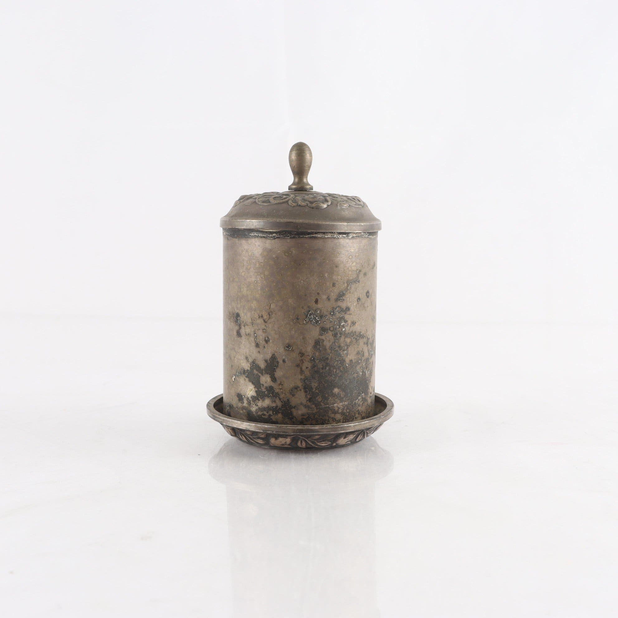 Cigarettställ, Nysilver & mässing, 1900-tal