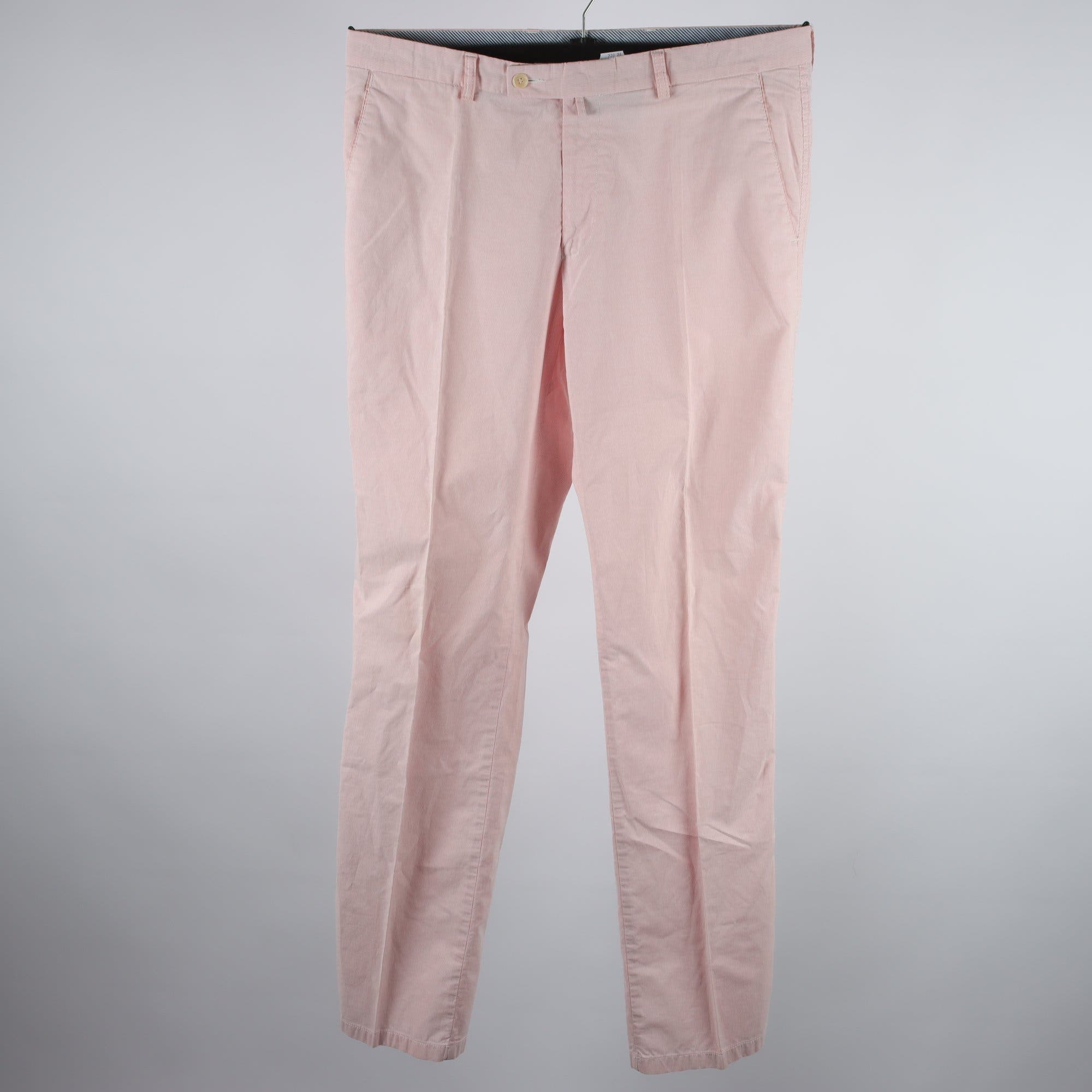 Byxor, Oscar Jacobson, rosa, vit, randig, stl. 150