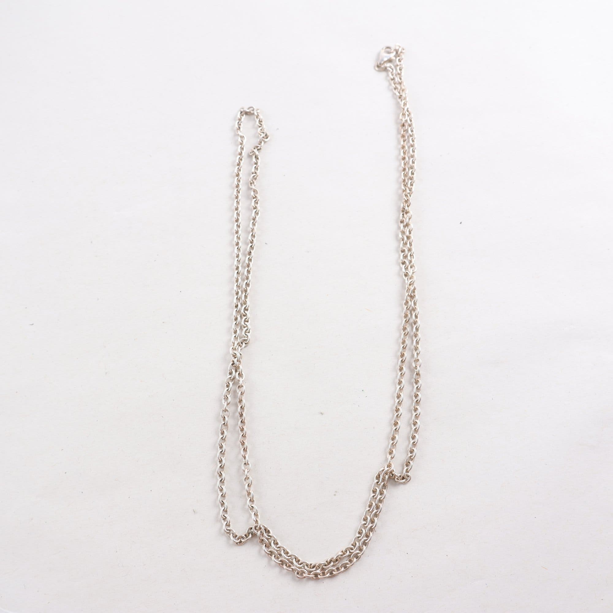 Halsband, silver, vikt: 17,8 g
