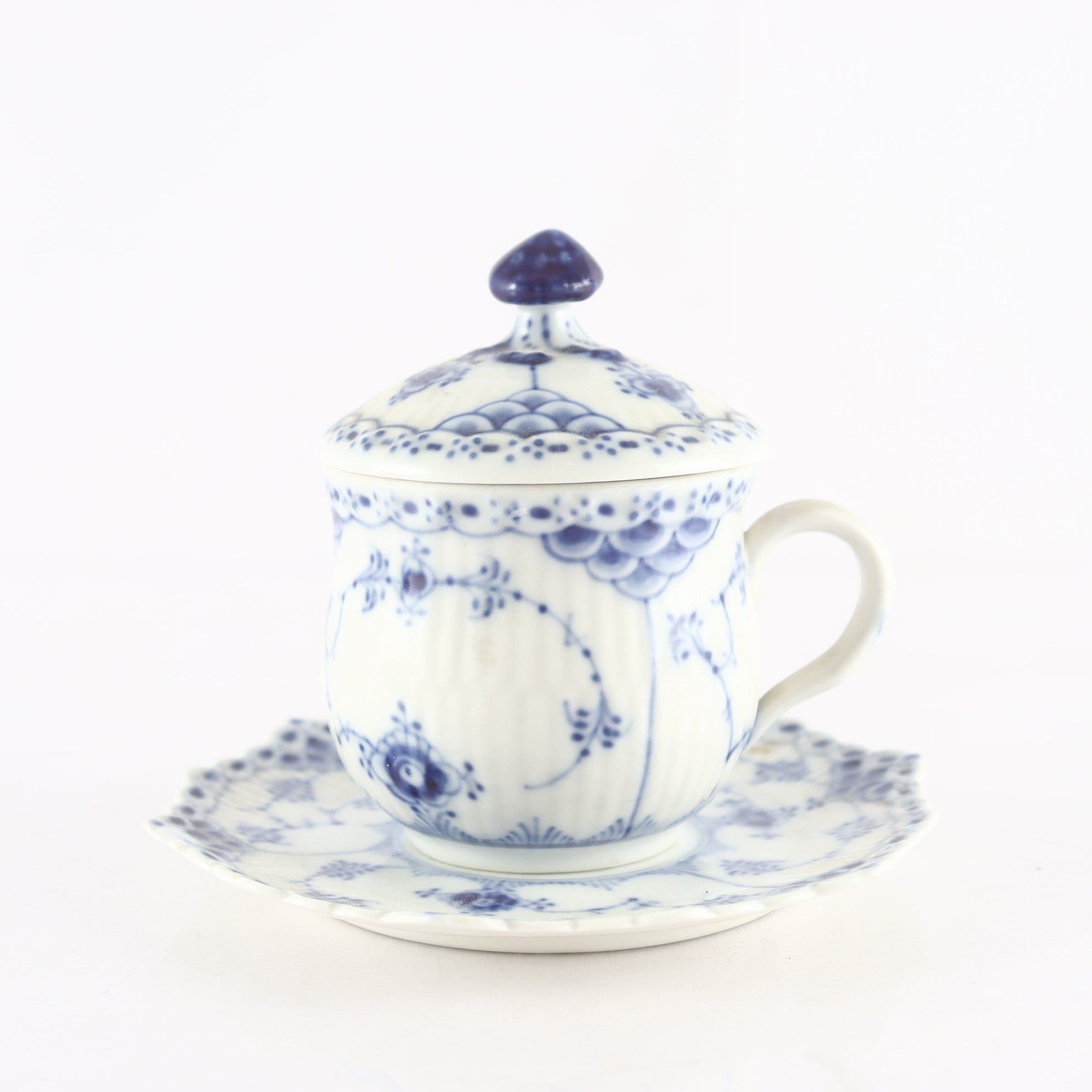 Cremekopp, ”Musselmalet”, Royal Copenhagen