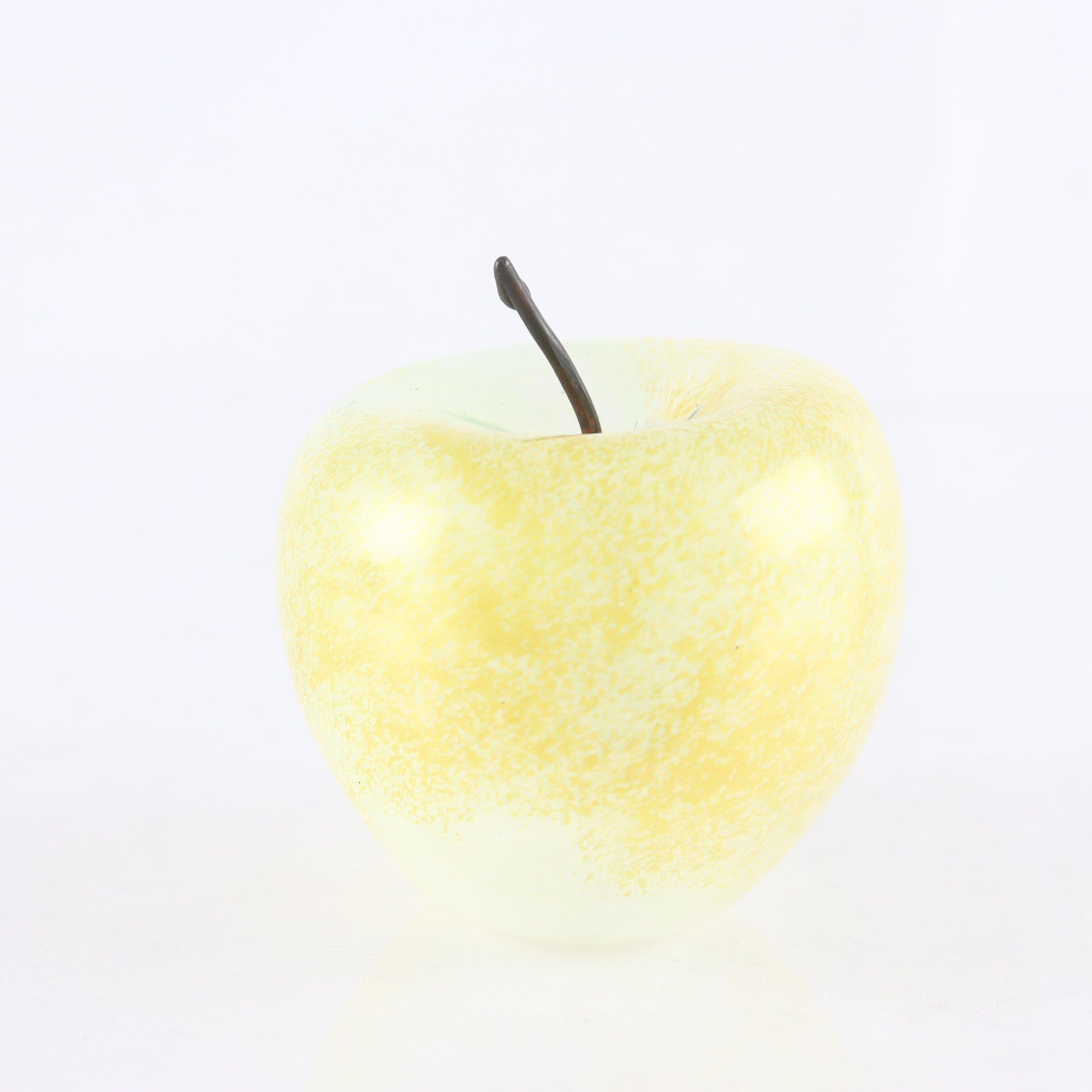 Skulptur, äpple, Gunilla Kihlgren, konstglas