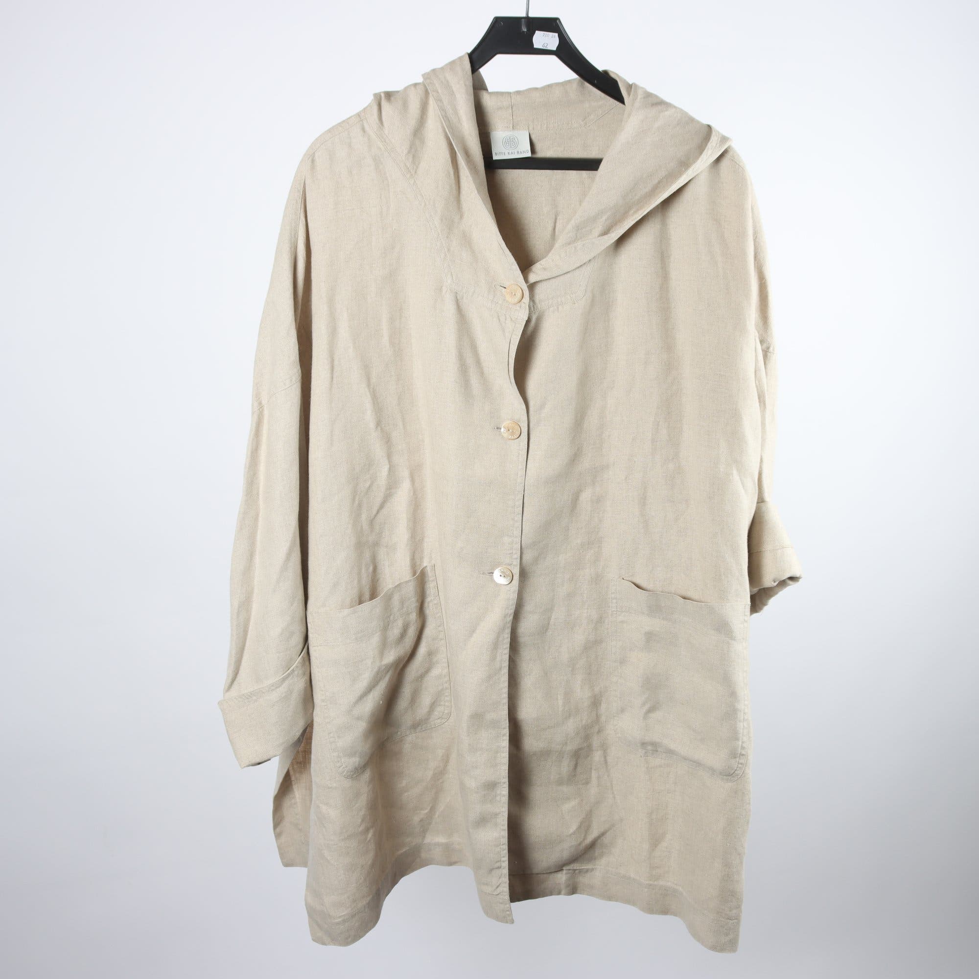 Jacka, Bitte Kai Rand, beige, 100% linne, stl. M
