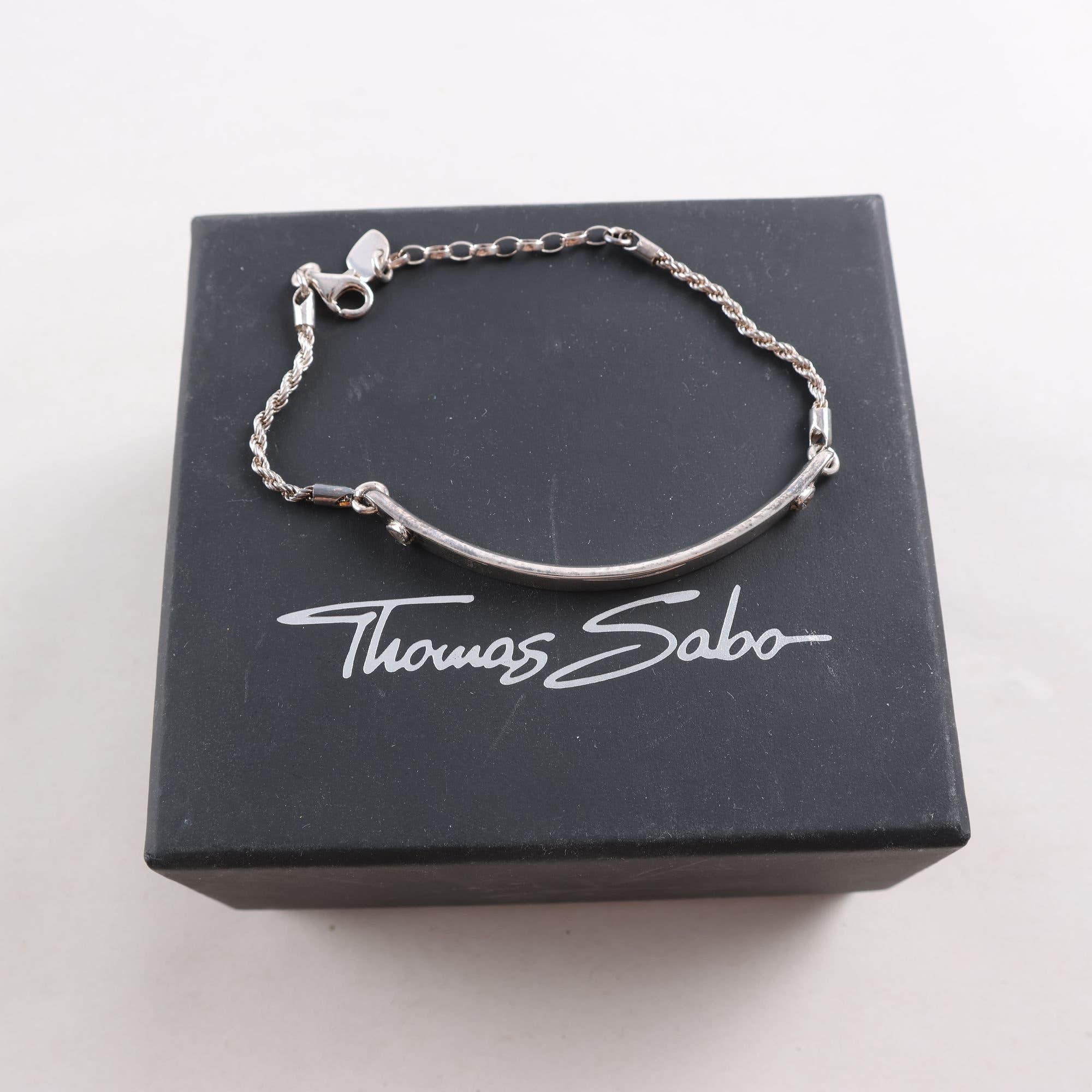 Armband, silver 925, Love Bridge, Thomas Sabo, vikt: 7,2 g
