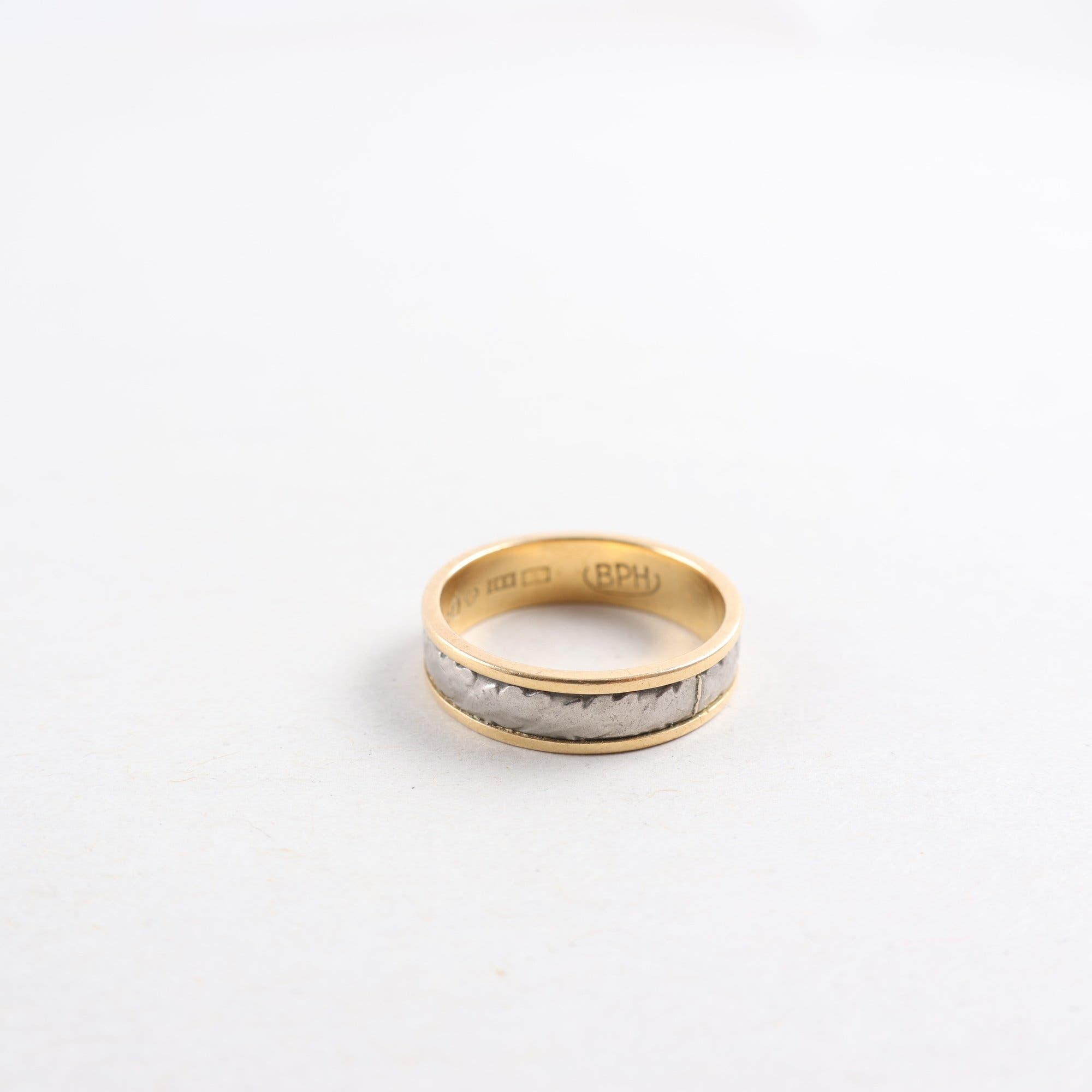 Ring, yrkesring, guld 18K, brv: 4,5 g