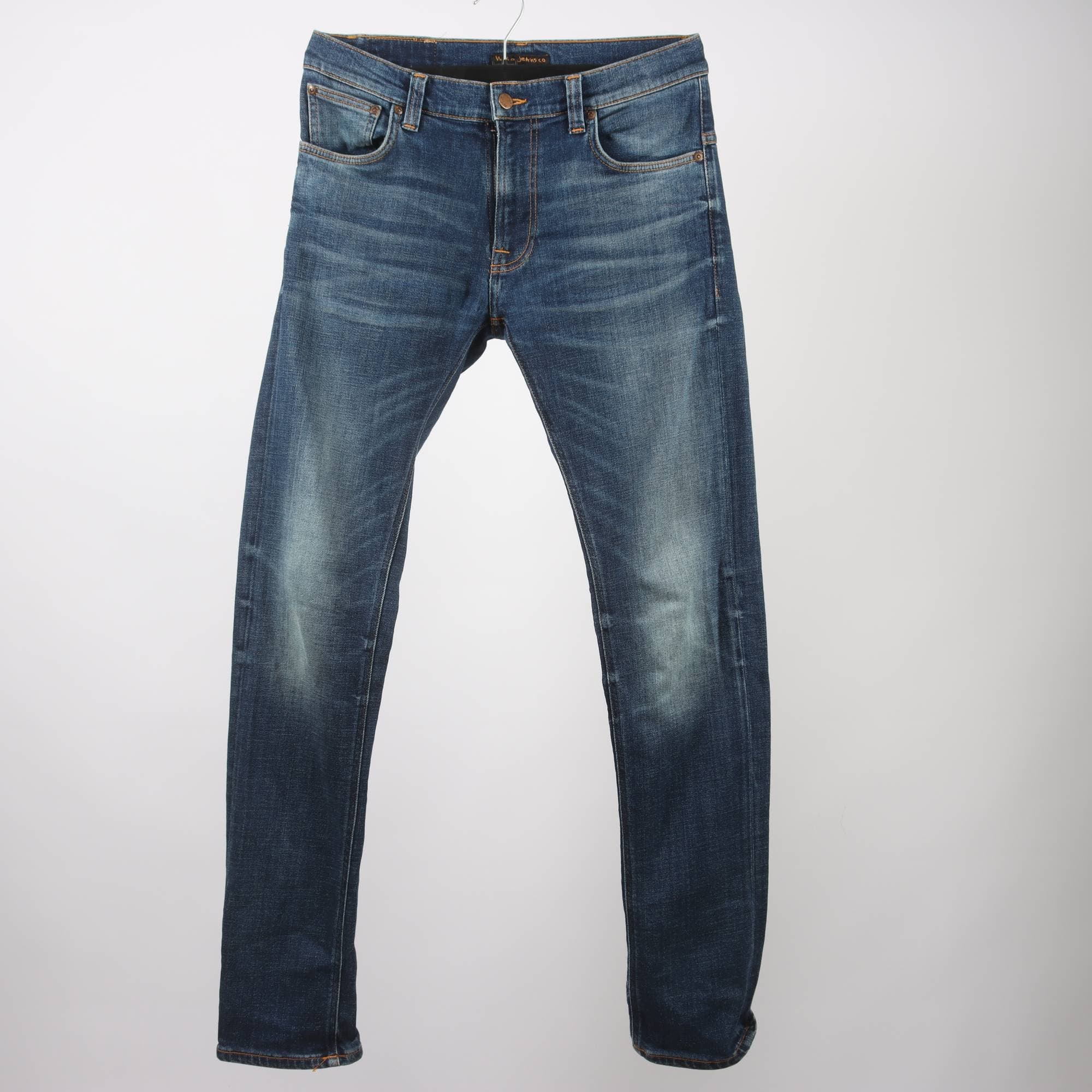 Jeans, Nudie ”Thin Finn”, stl. 31/32
