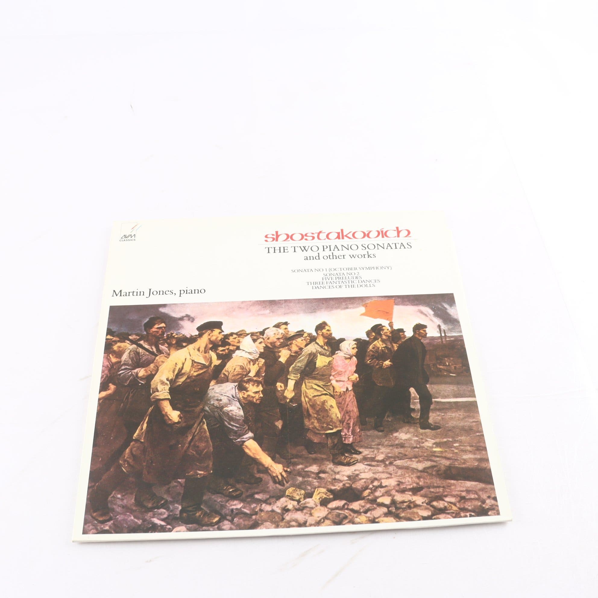 LP Dmitri Shostakovich, The Two piano Sonatas And other Work