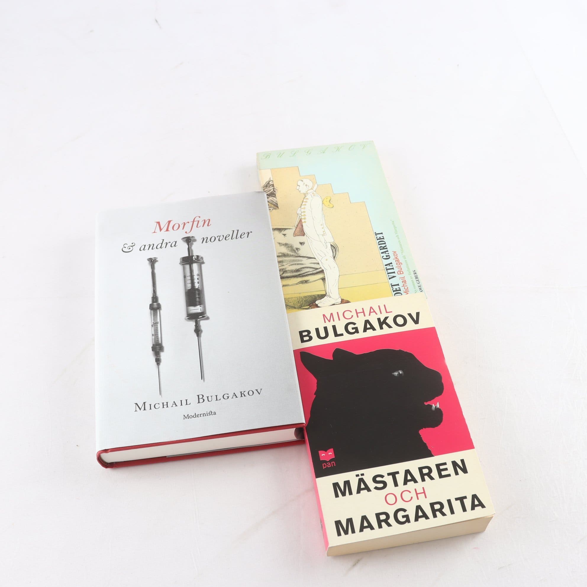 Michail Bulgakov, bokpaket med 3 volymer