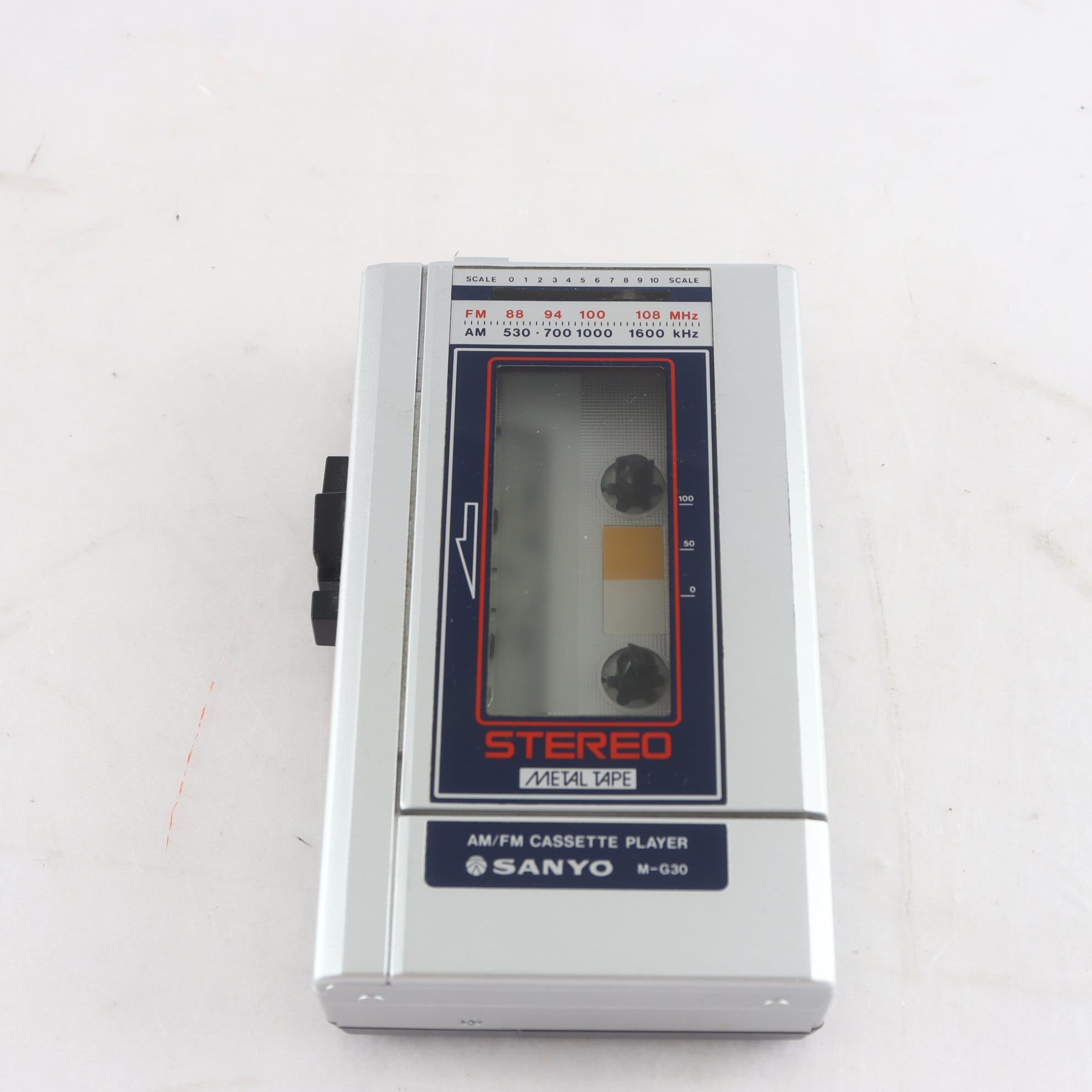 Kassettbandspelare, freestyle, Sanyo M-G30