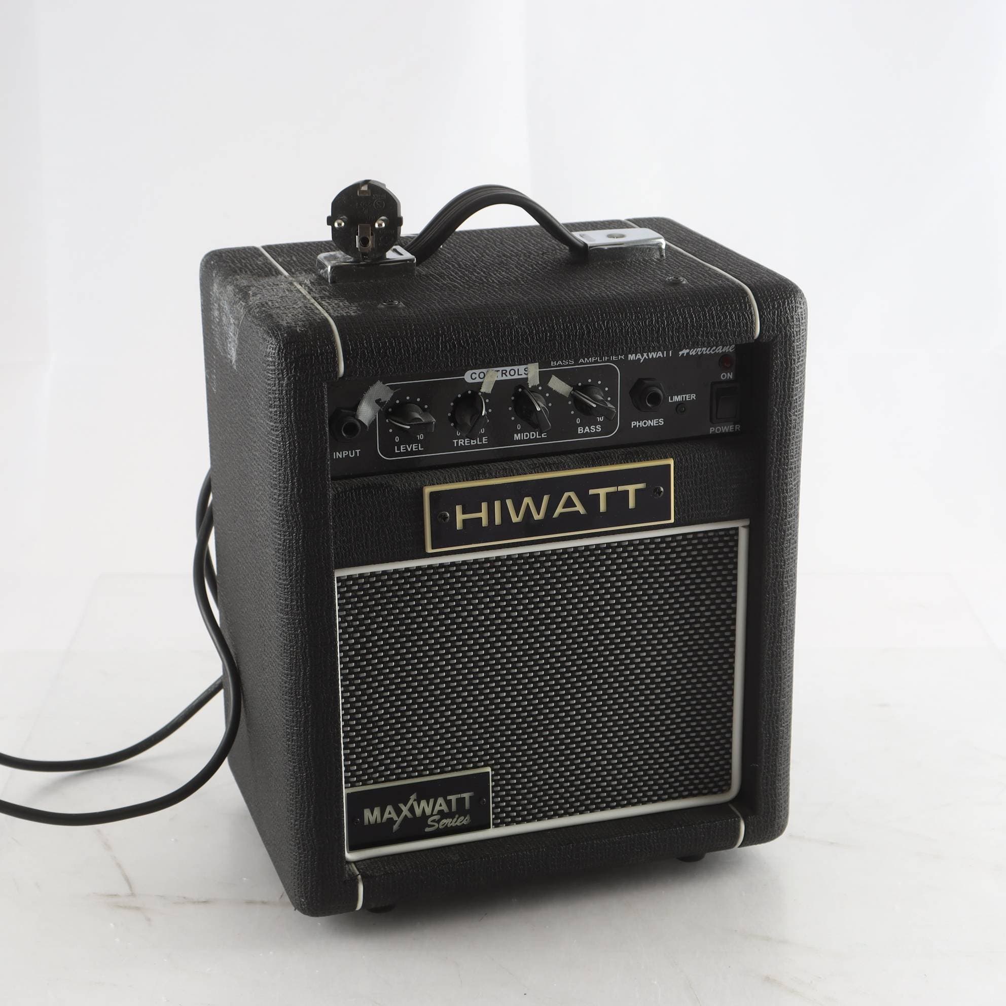 Förstärkare, Bass Amplifier Maxwatt Hurricane. Samfraktas ej.