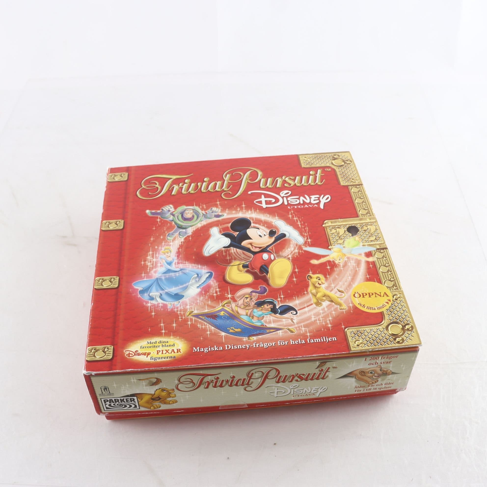 Spel, Trivial pursuit, Disneyutgåva, Parker.