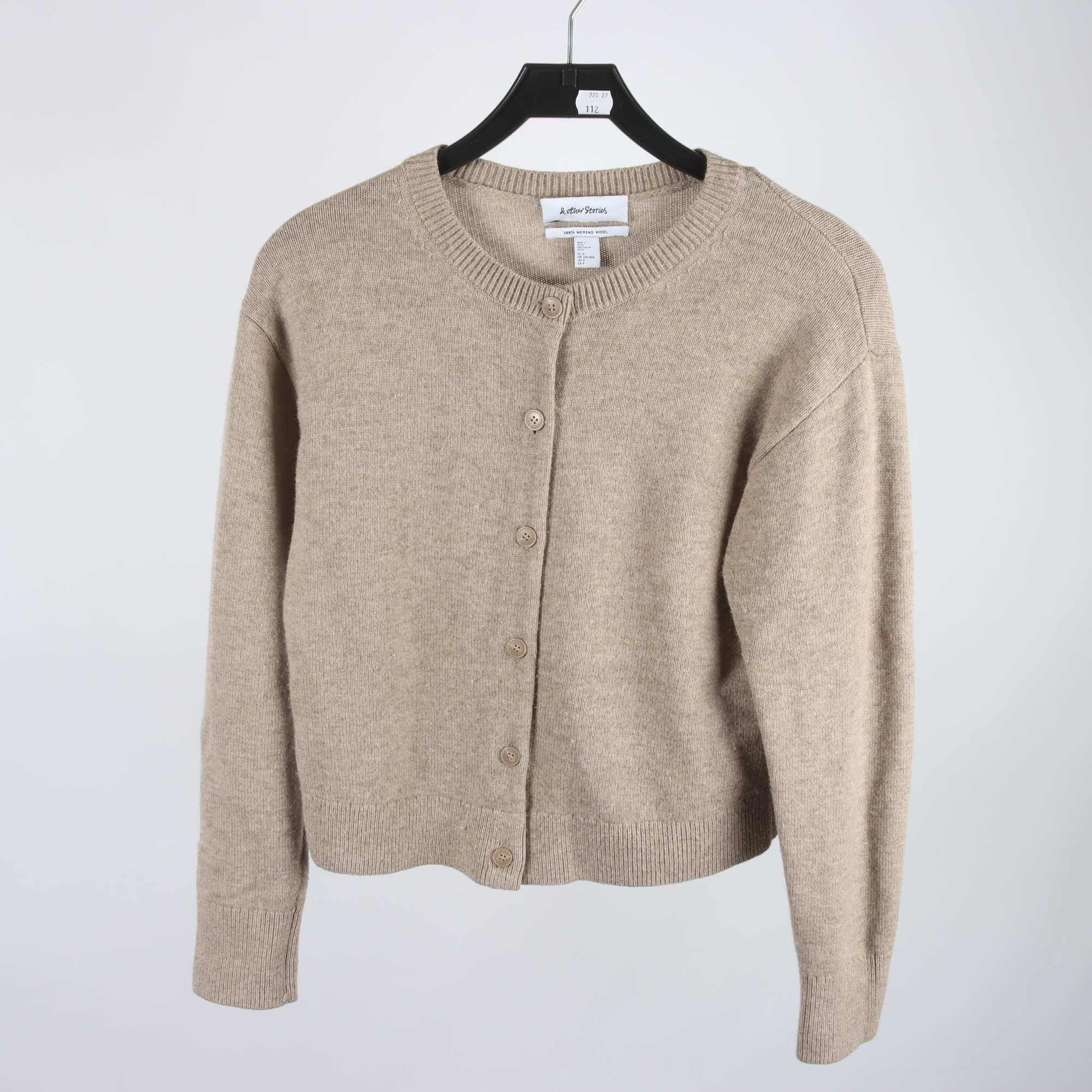 Kofta, & Other Stories, beige, 100% merino ull, stl. S