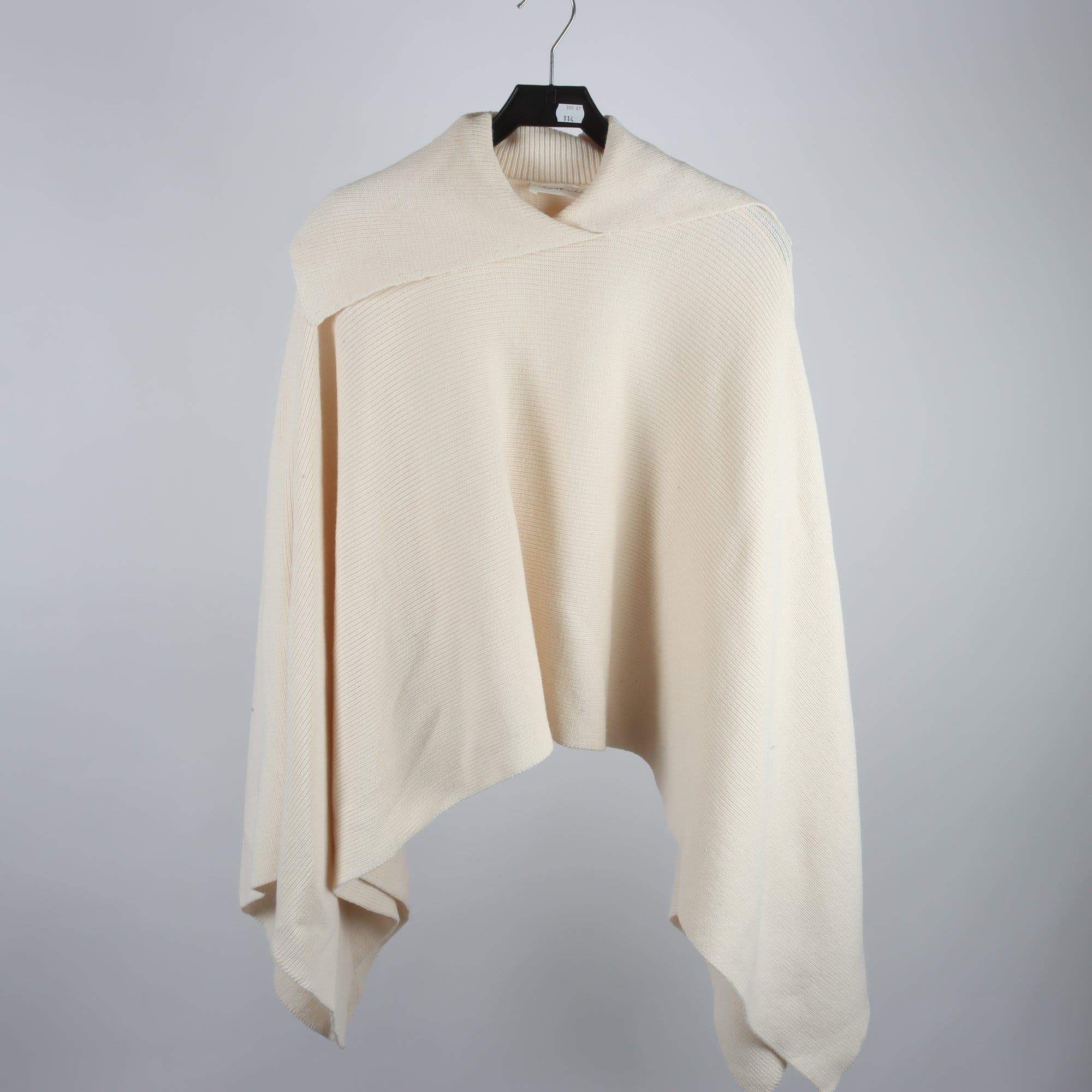 Ponchotröja, Nesan Triko, offwhite, stl. One size