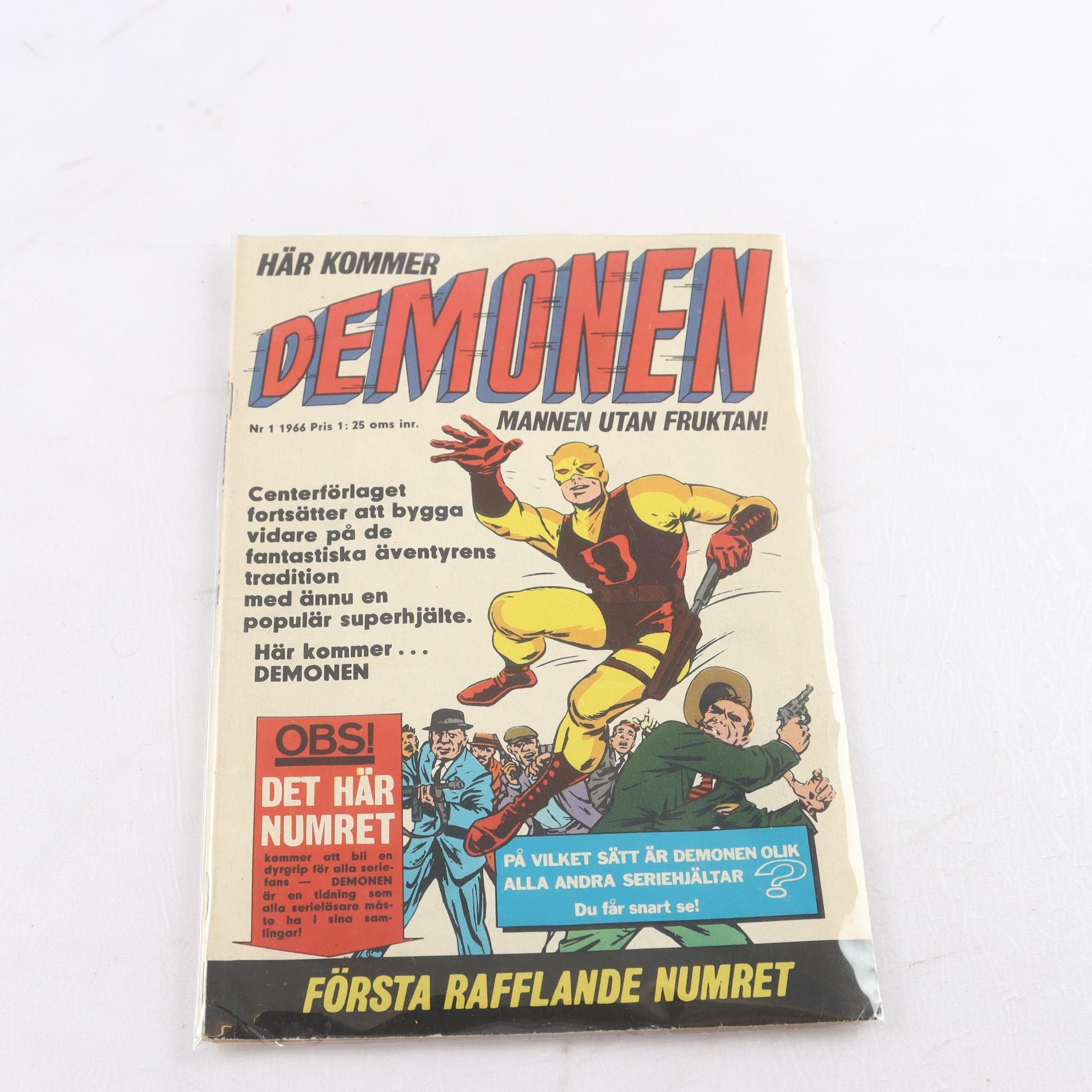 Demonen, Nr 1 1966 (första numret)