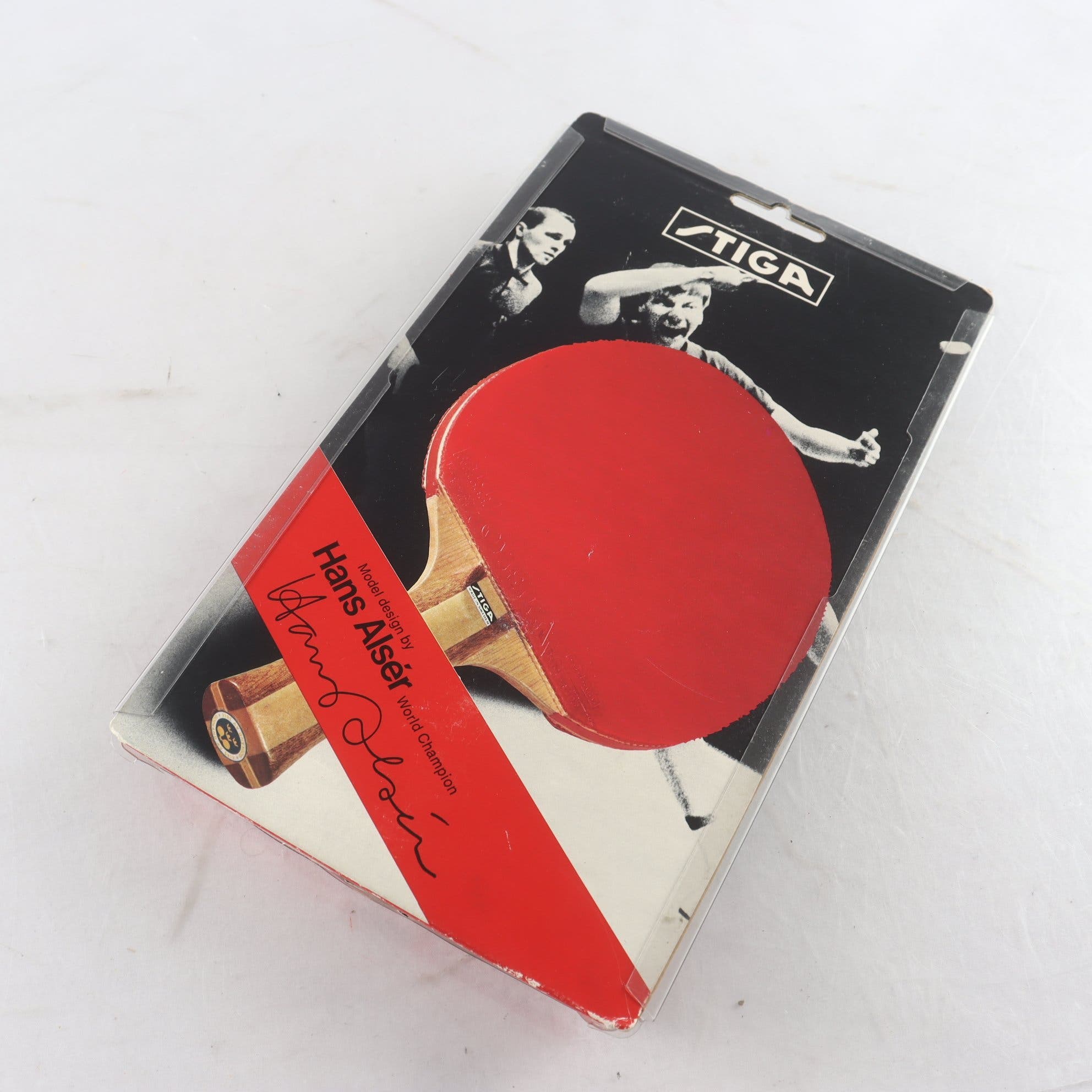 Pingisracket. Stiga-yasaka, Hans alser