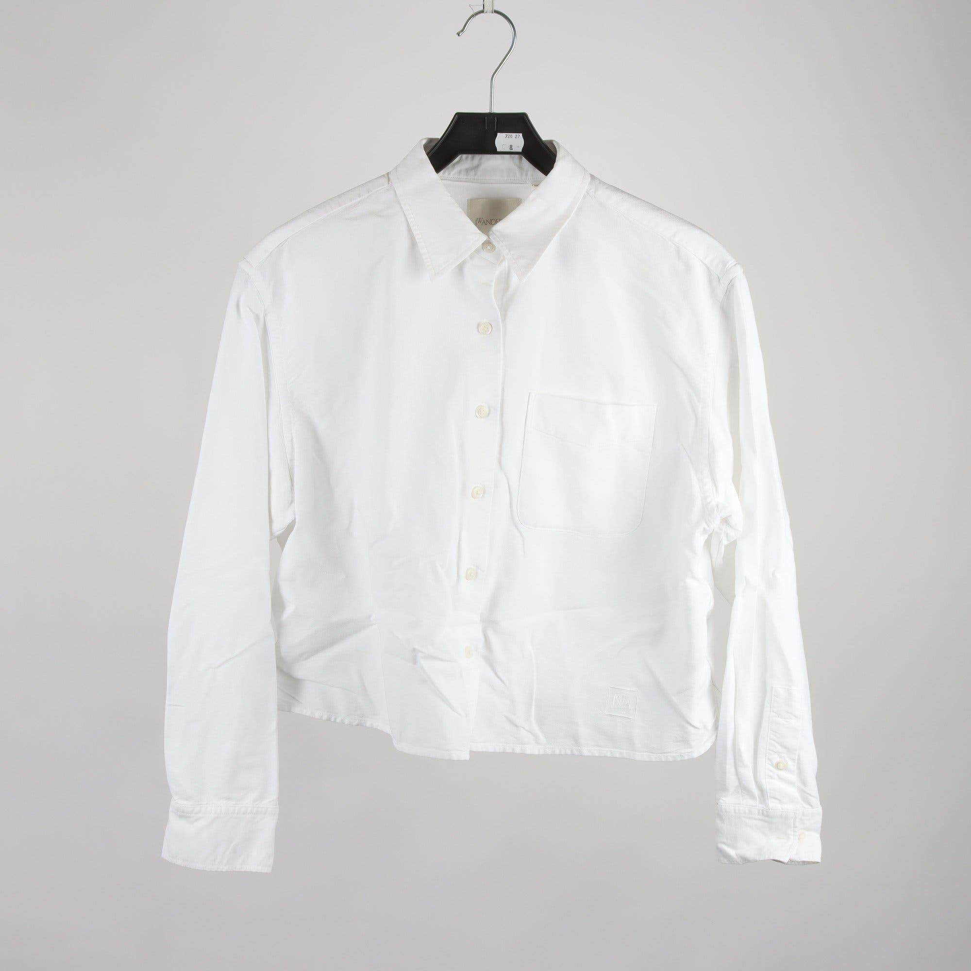 Blus/skjorta, JW Anderson x Uniqlo, vit, stl. M